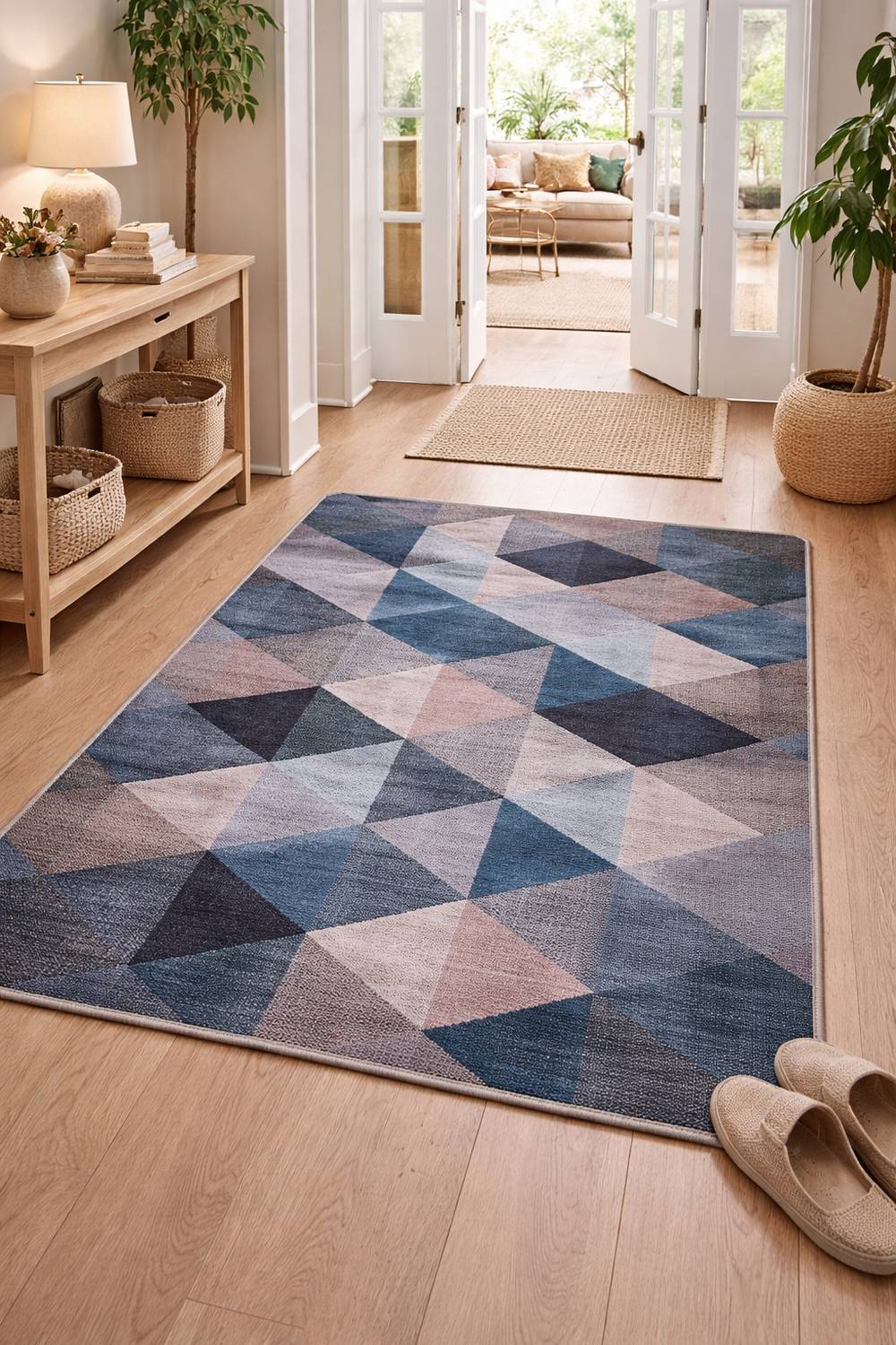 AAZEEM 91 cm X 152 cm Velvet Carpet