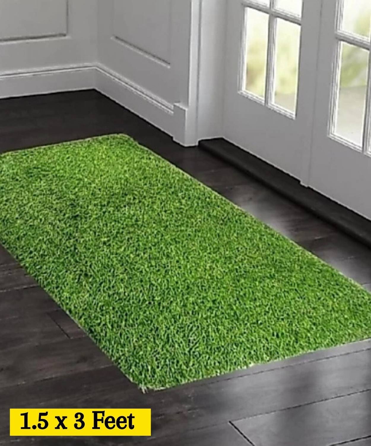CHETANYA LOOMTEX 1 ft X 3 ft Polypropylene Carpet
