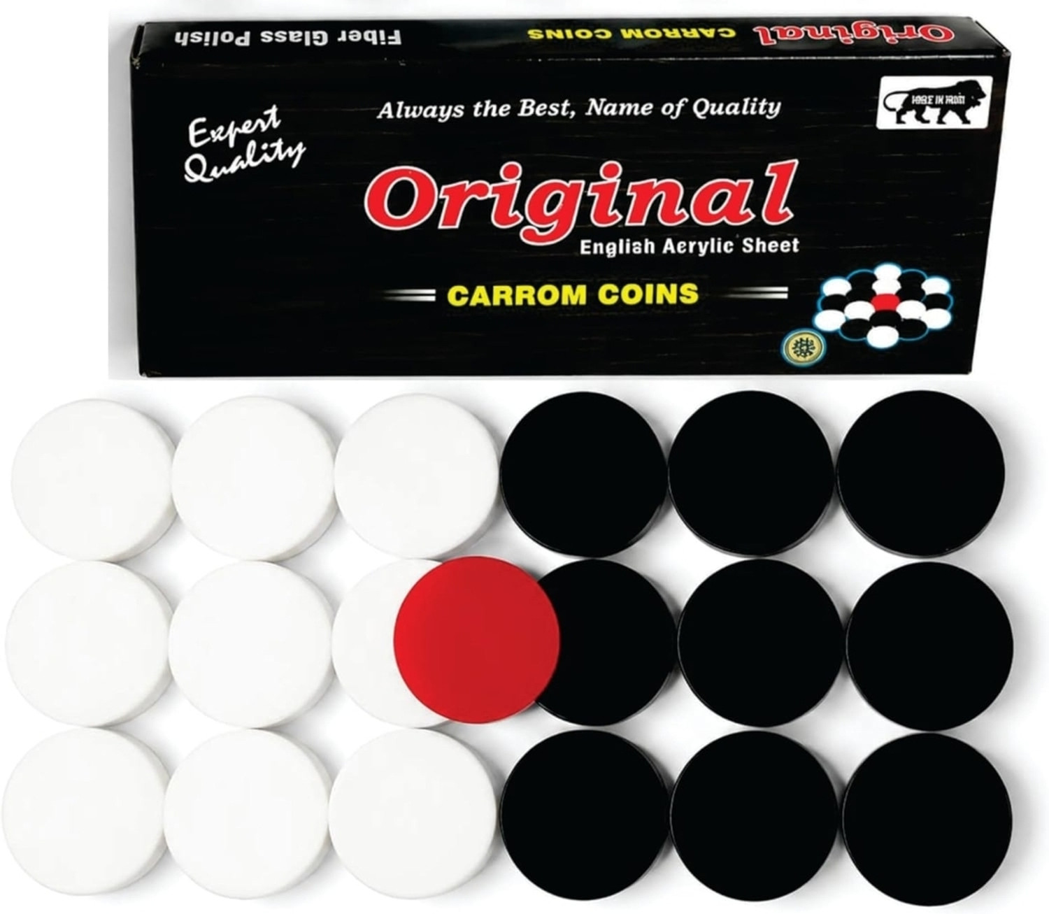 Image of Star metro Original coin Carrom Pawns