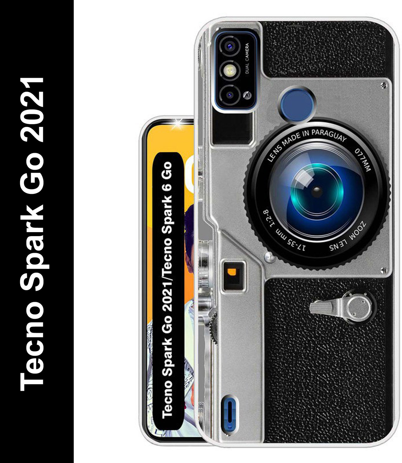 Image of Case Club Back Cover for Tecno Spark 6 Go, Tecno Spark Go 2021