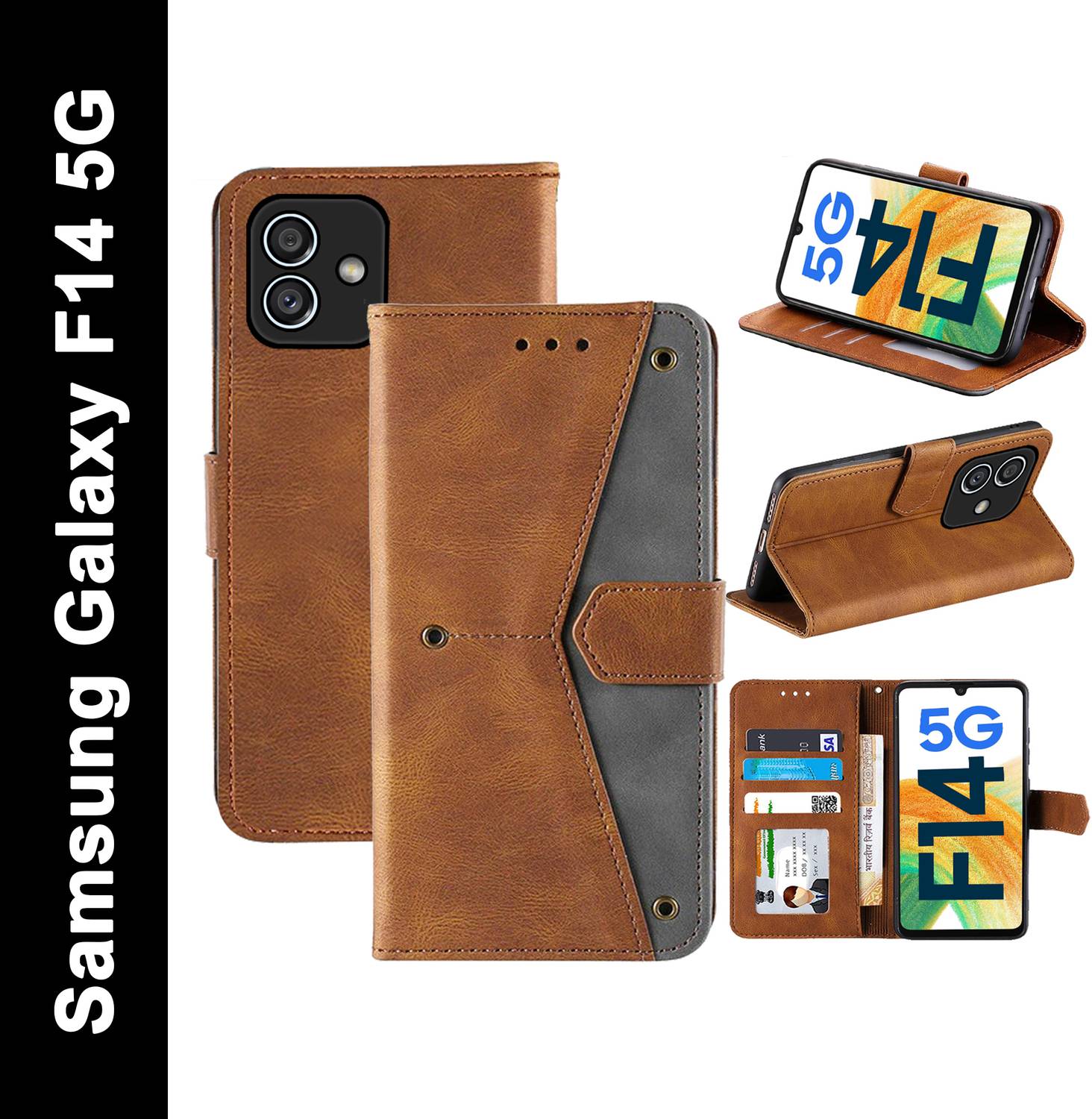 Autofocus Flip Cover for Samsung Galaxy F14 5G