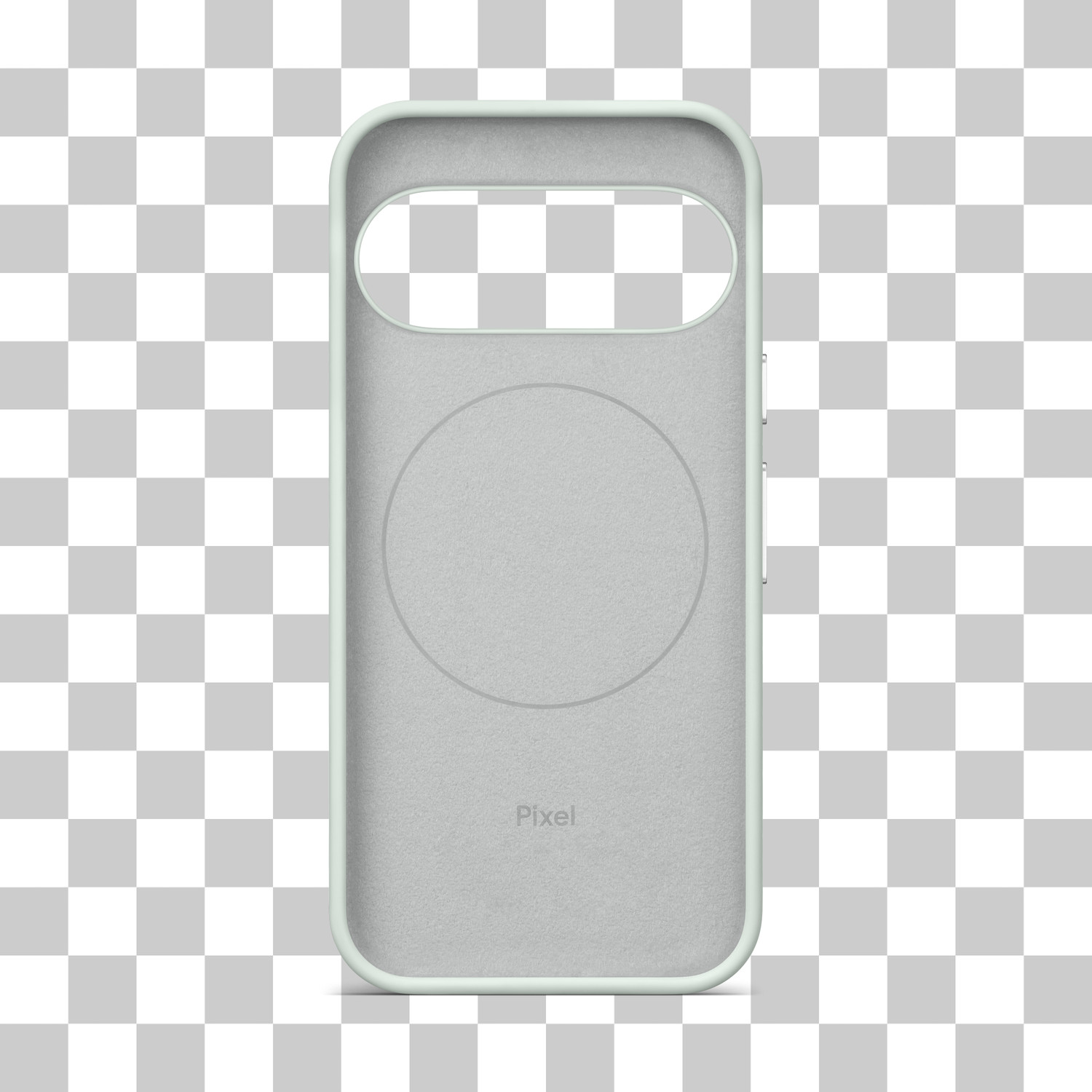 Image of Google Back Cover for Pixel 11 Pro (White, Magnetic Case, Polycarbonate, Silicon, Metal)