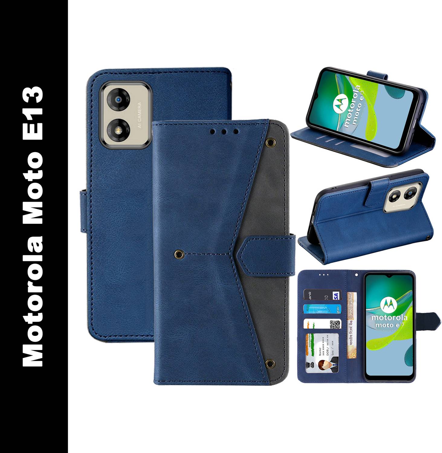 Autofocus Flip Cover for Moto e13