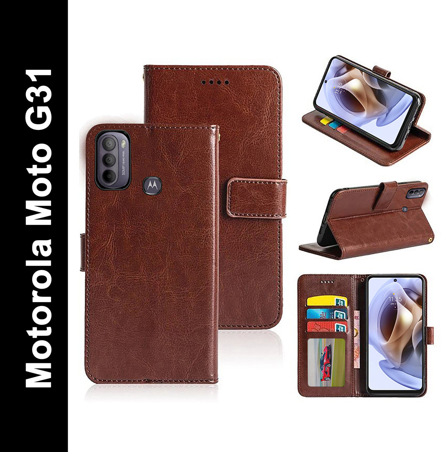Image of BOZTI Back Cover for Motorola G31, Moto G31