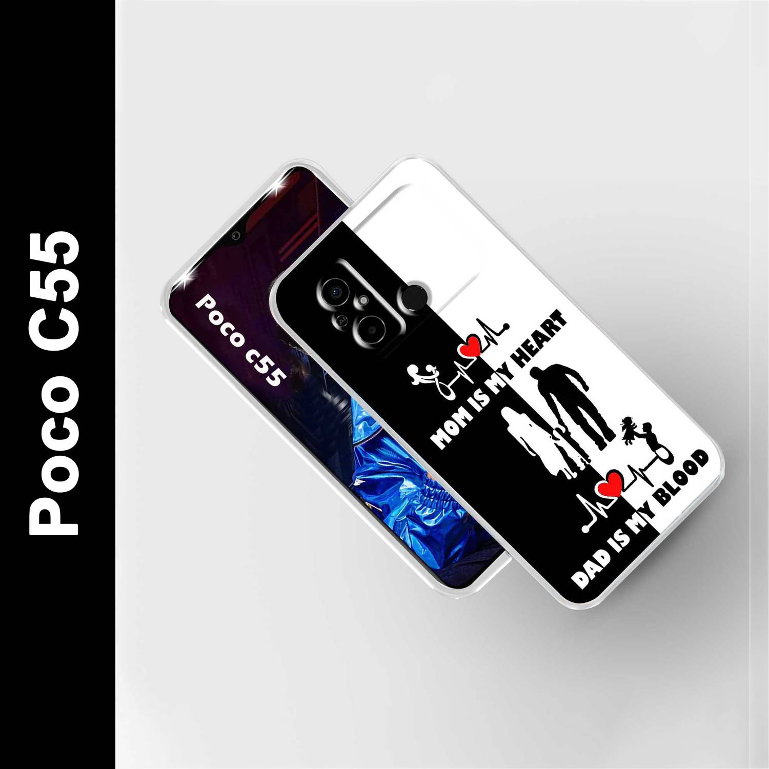 Artage Back Cover for POCO C55