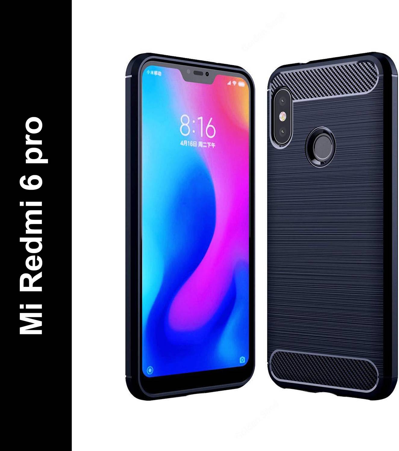 Bracevor Back Cover for Mi Redmi 6 pro