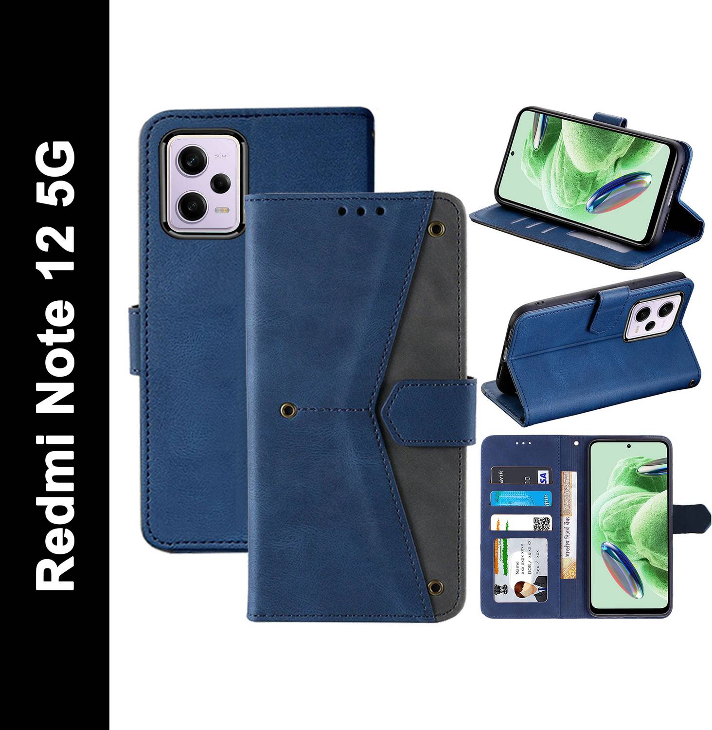Autofocus Flip Cover for Redmi Note 12 5G
