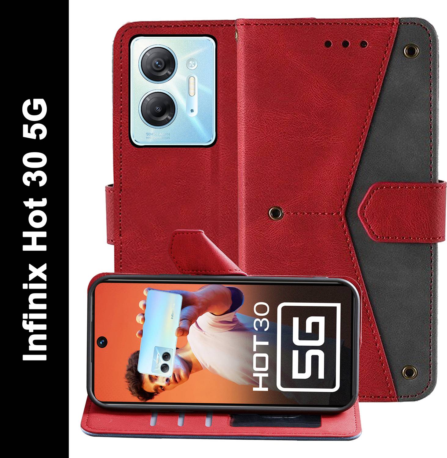Autofocus Back Cover for Infinix Hot 30 5G