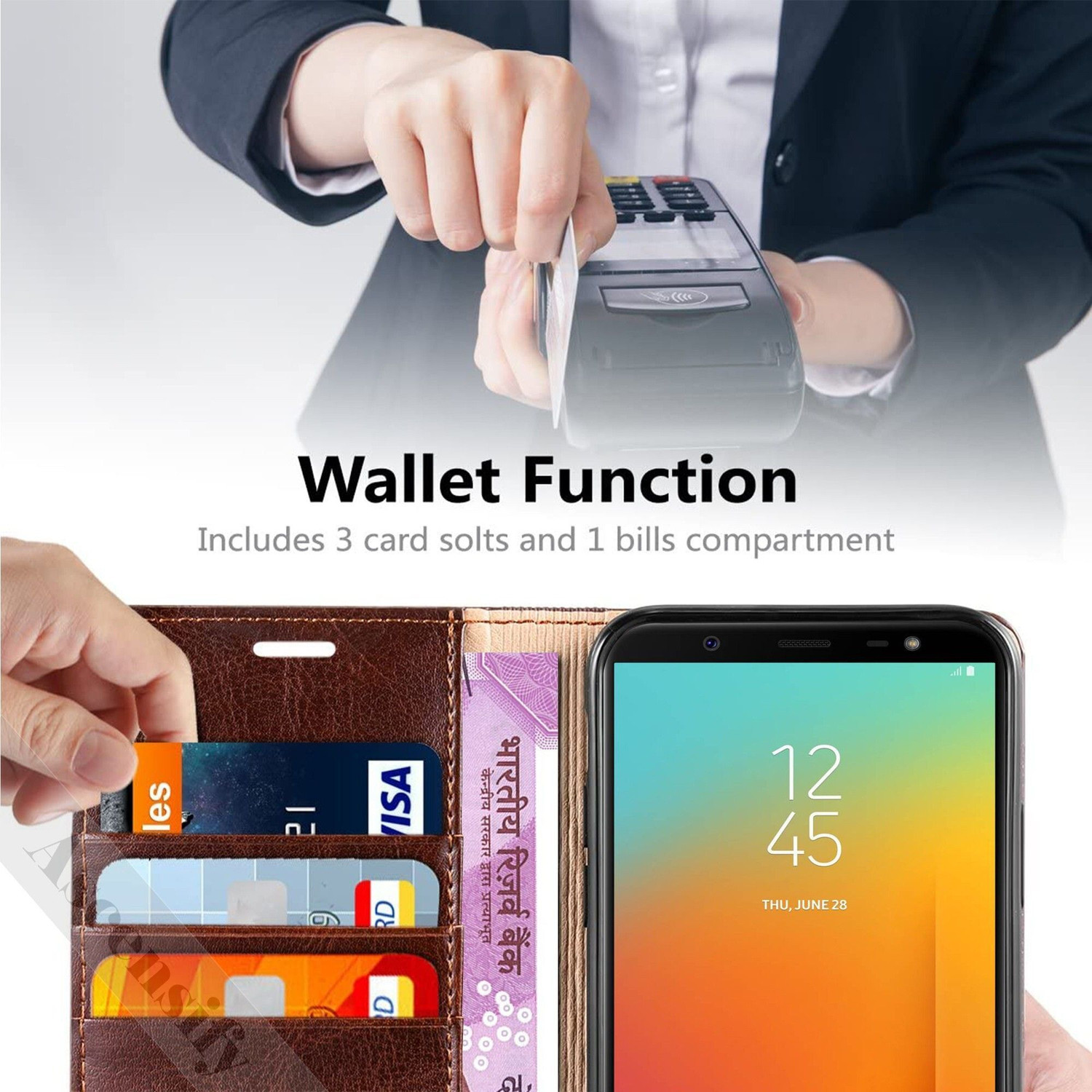 Image of Ascensify Back Cover for Samsung Galaxy J8