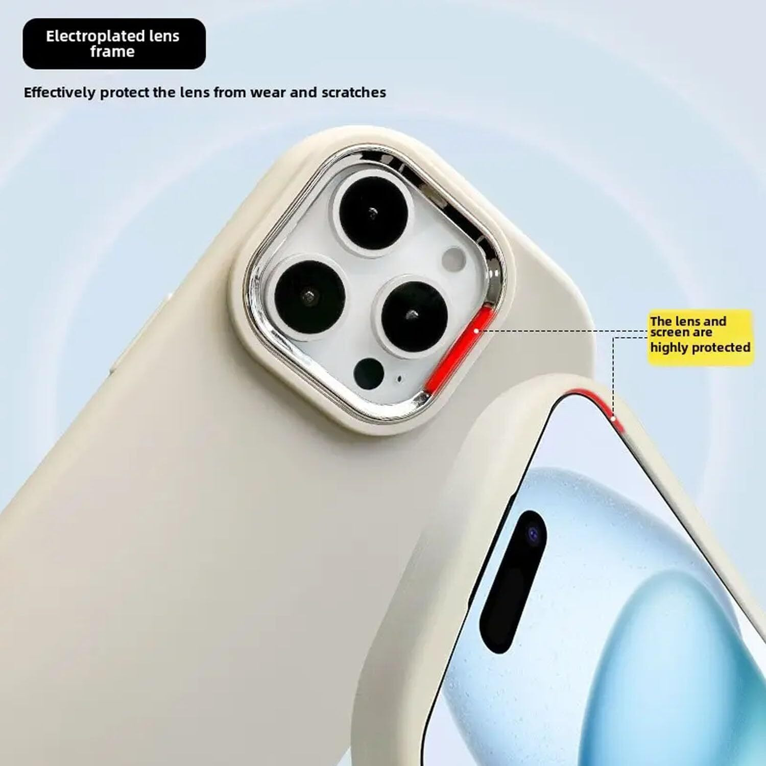 Image of KC Back Cover for Vivo V60 5G, V60e 5G, Vivo T4 Pro 5G