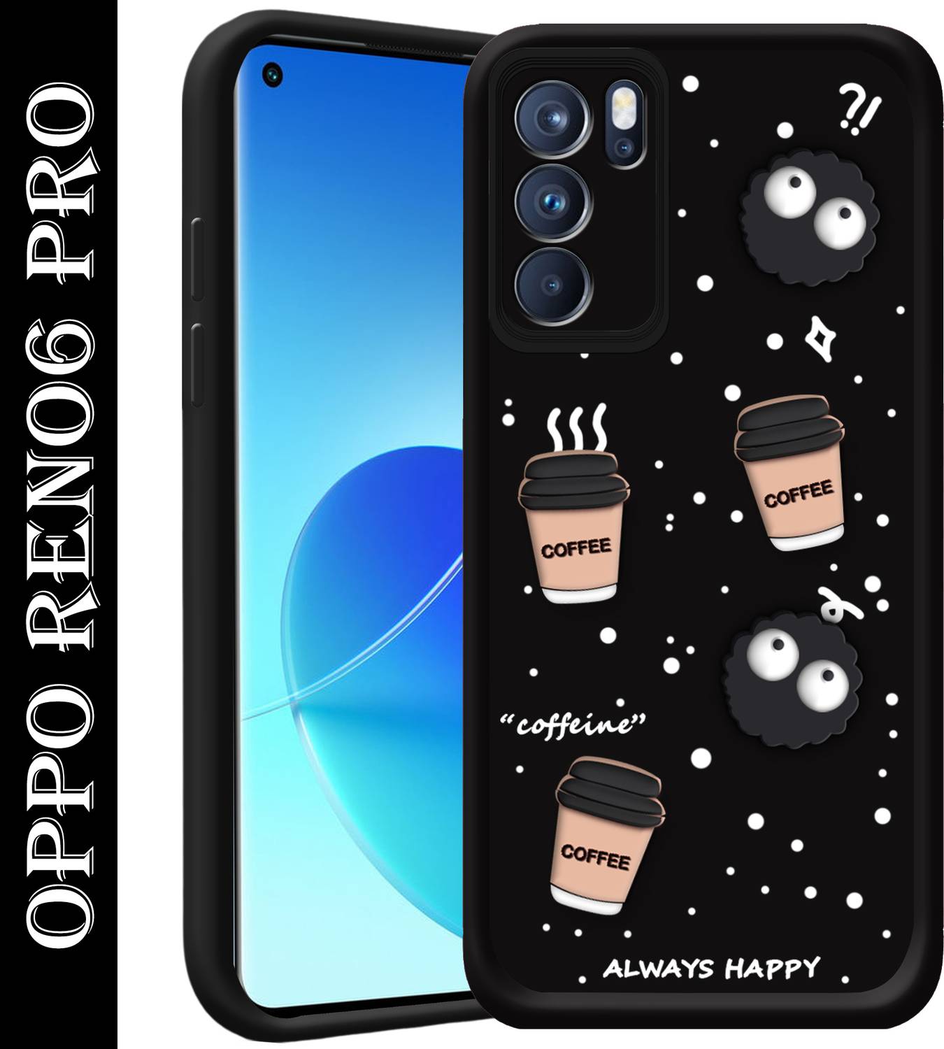 BOZTI Back Cover for Oppo Reno 6 Pro 5G