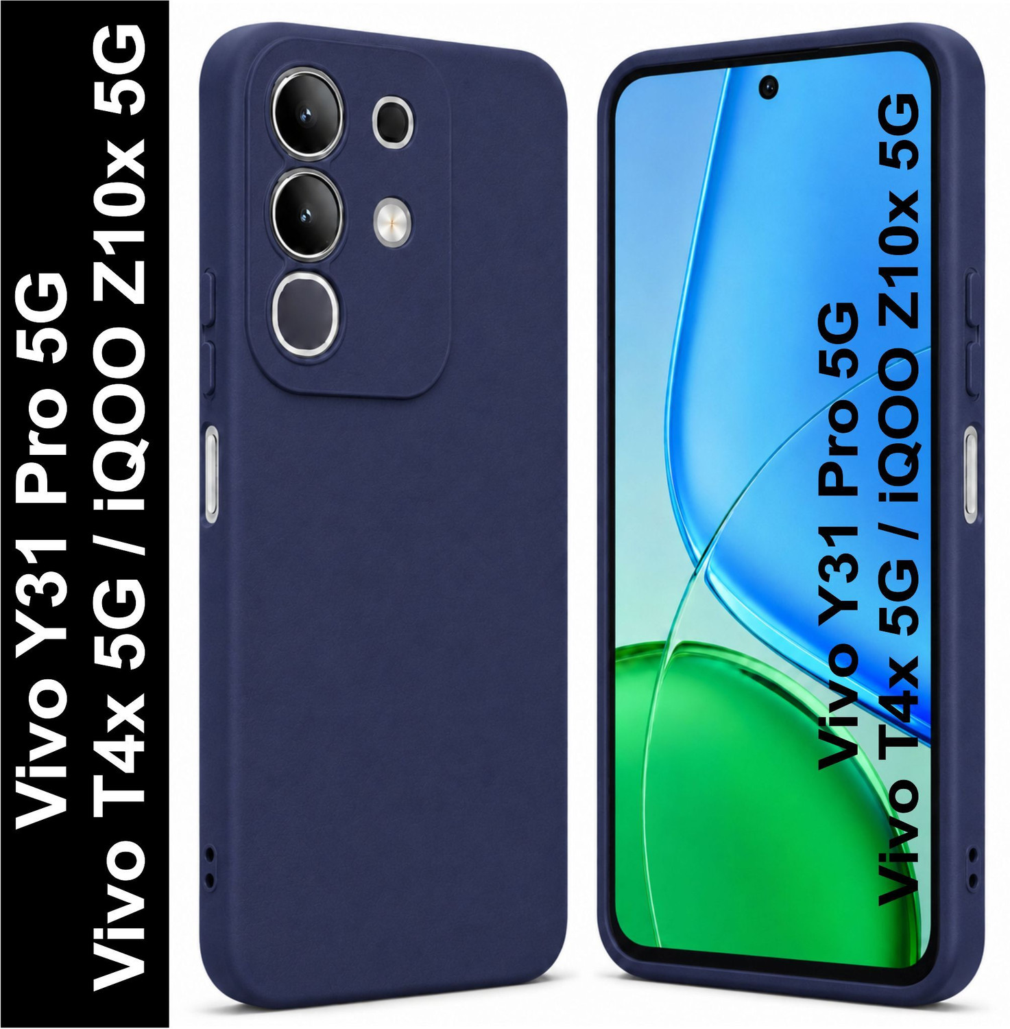 Image of SBMS Back Cover for Vivo T4x 5G / iQoo Z10x 5G / Vivo Y31 Pro 5G
