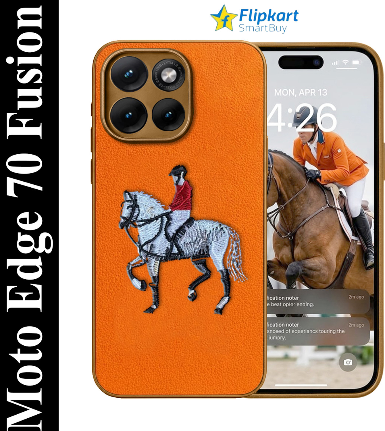 Image of Flipkart SmartBuy Back Cover for MOTOROLA Edge 70 Fusion