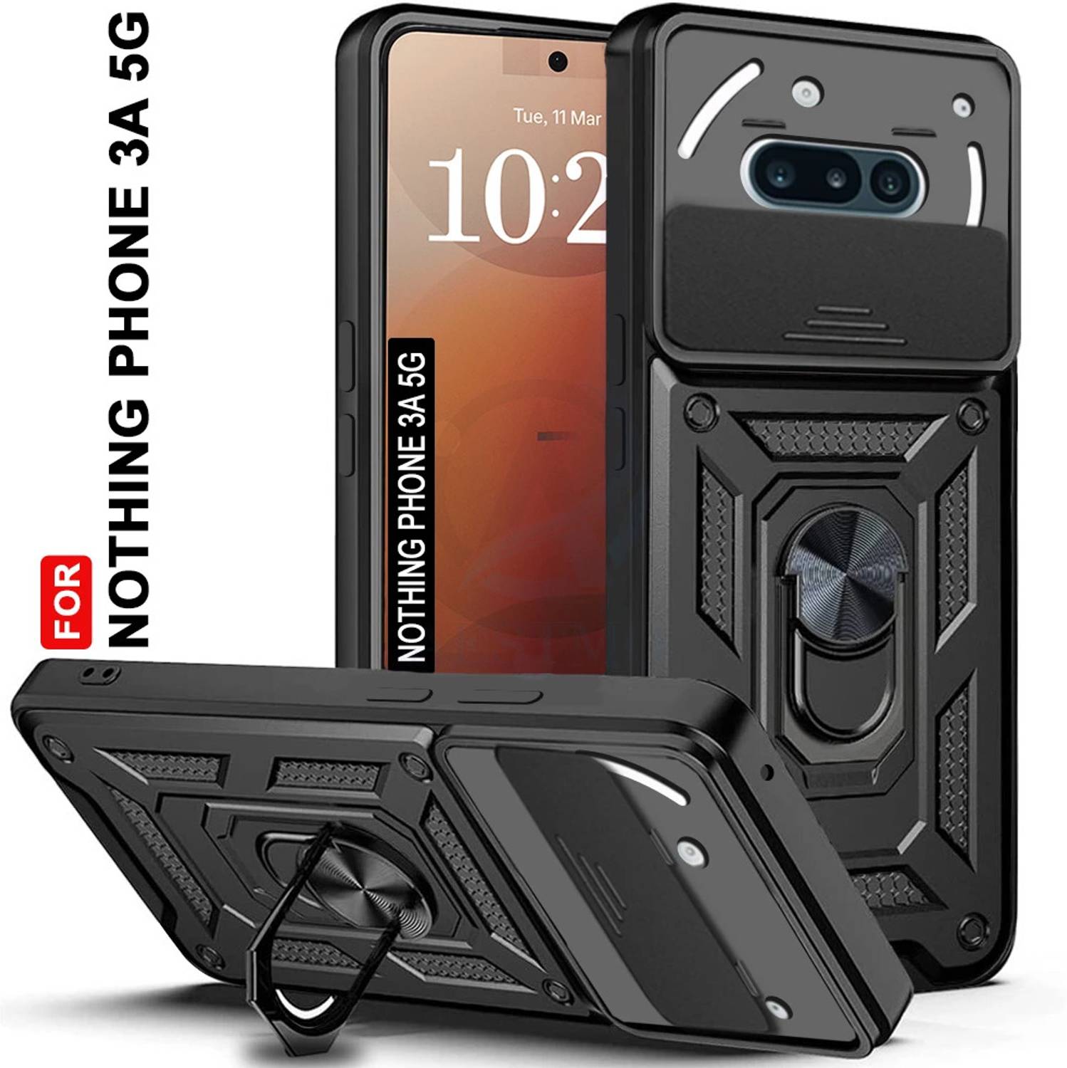 AESTMO Back Cover for Nothing Phone (3a)