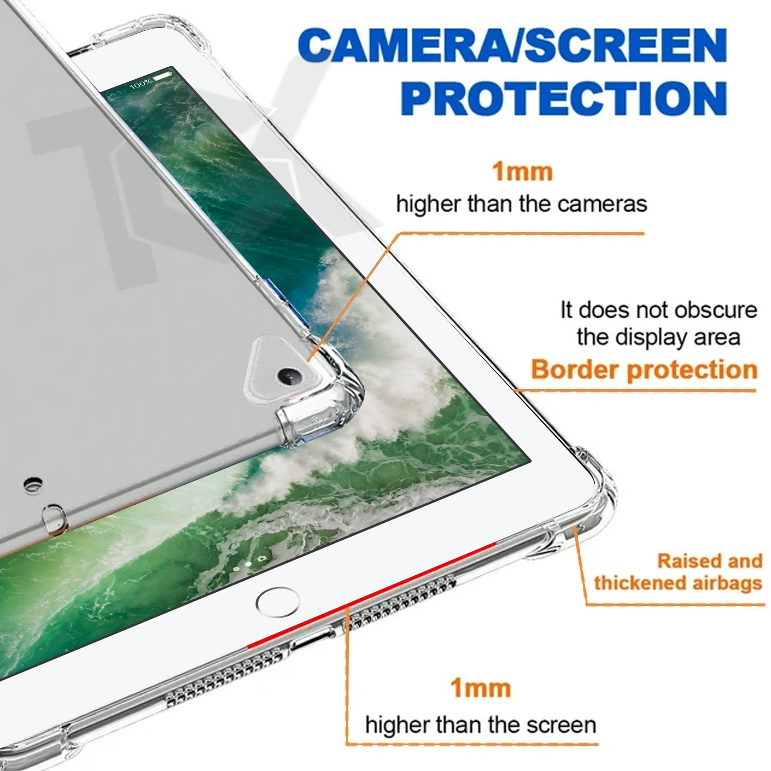 Image of TGK Back Cover for Apple iPad (6th Gen) 9.7 inch
