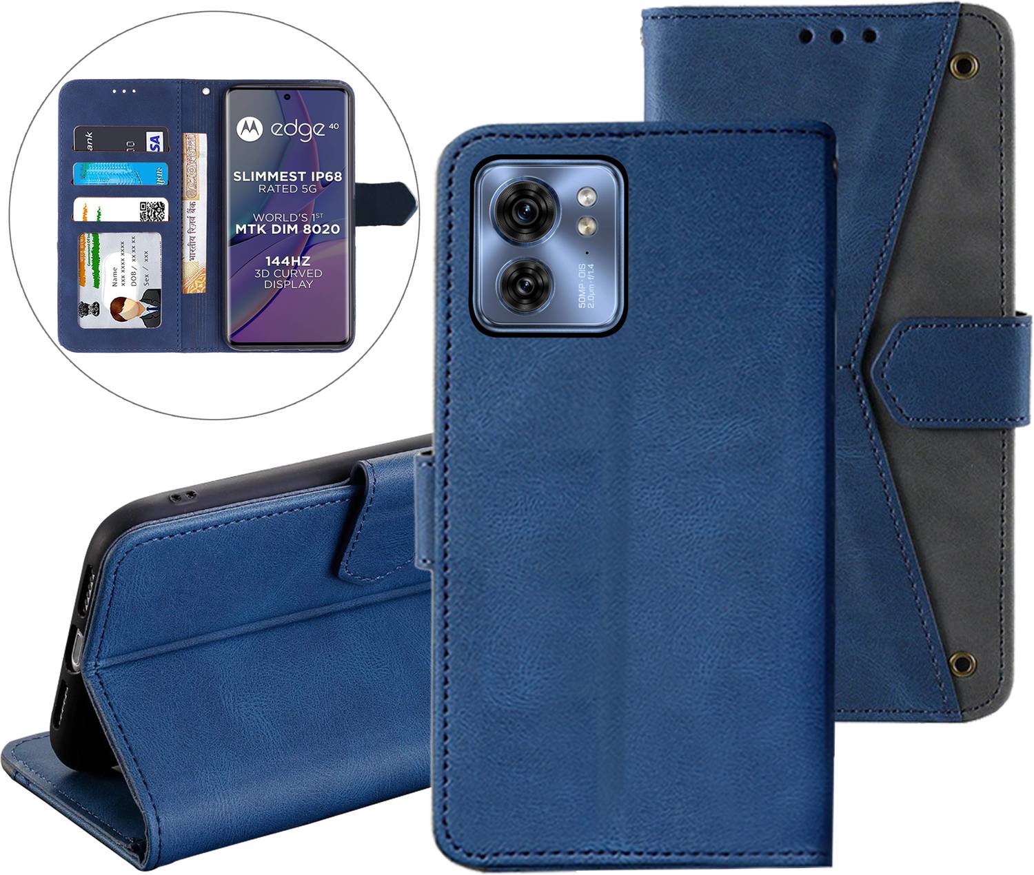 Autofocus Back Cover for Motorola Moto Edge 40