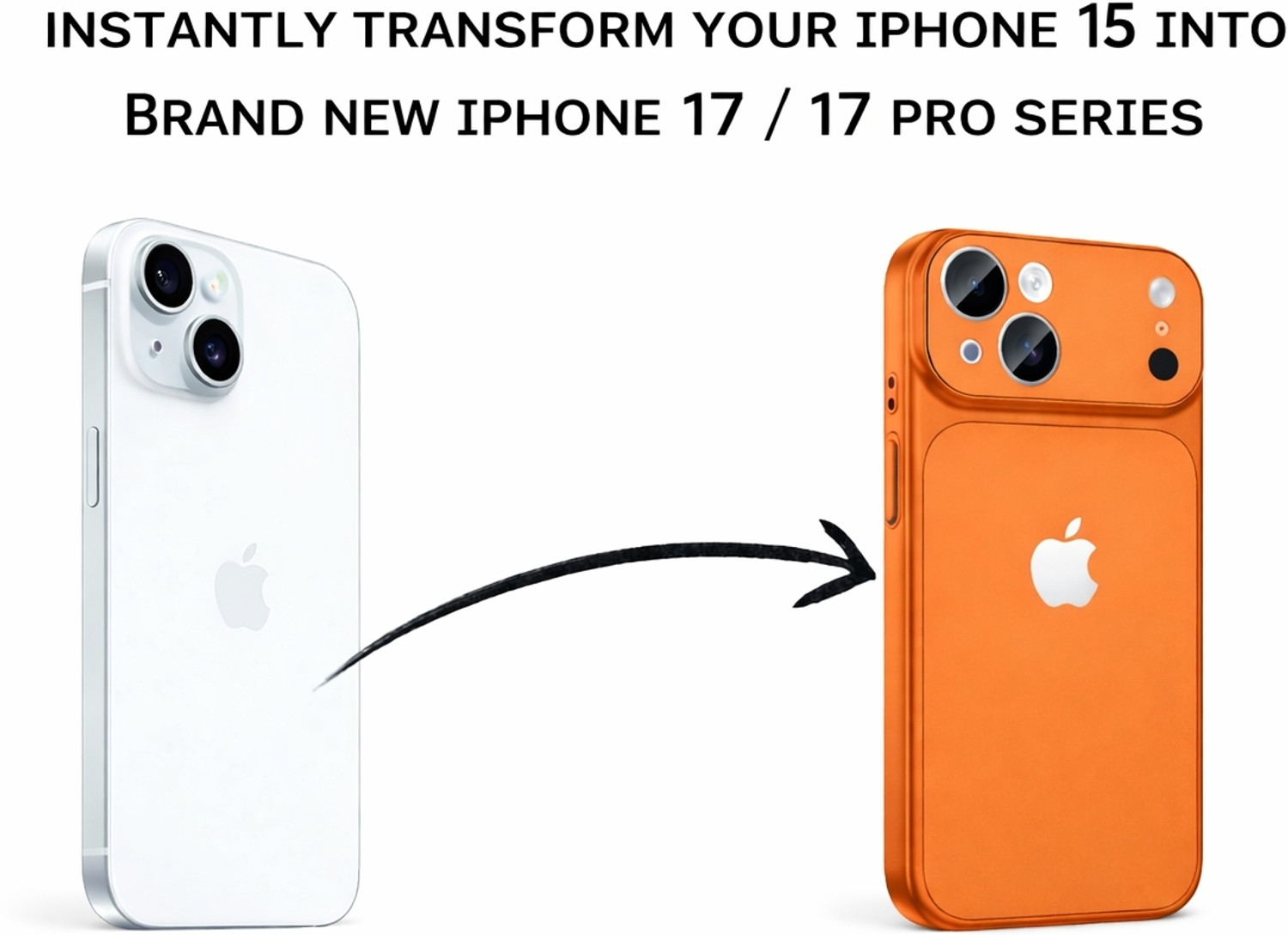 Image of CAPLIC Back Cover for Apple iPhone 15