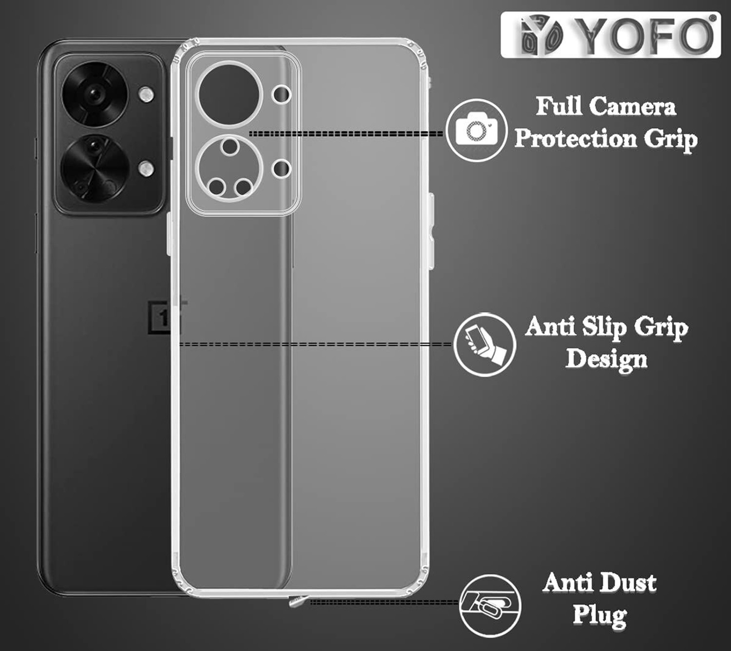 Image of YOFO Back Cover for OnePlus NORD 2T (5G)