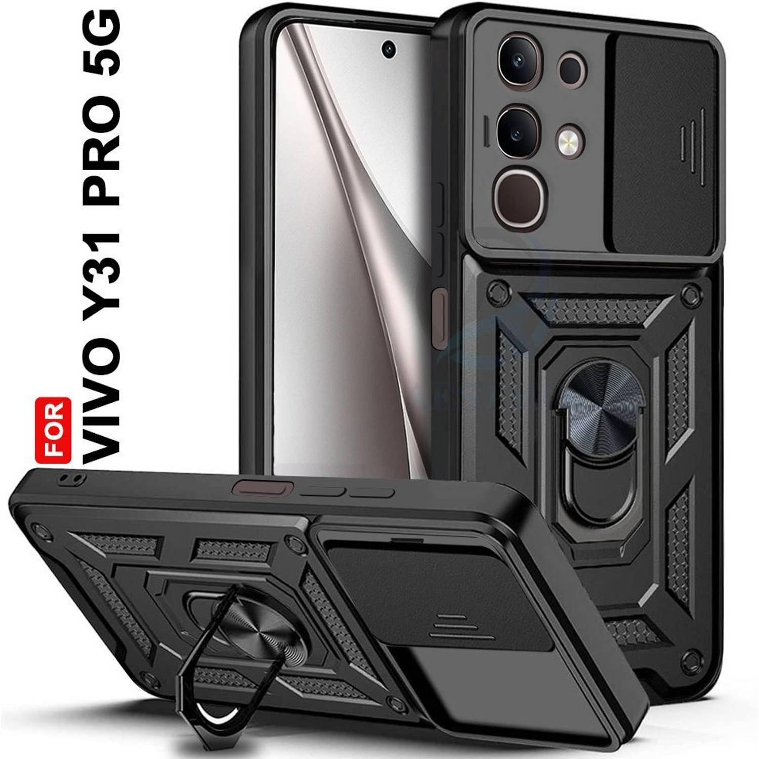 AESTMO Back Cover for Vivo Y31 Pro 5G
