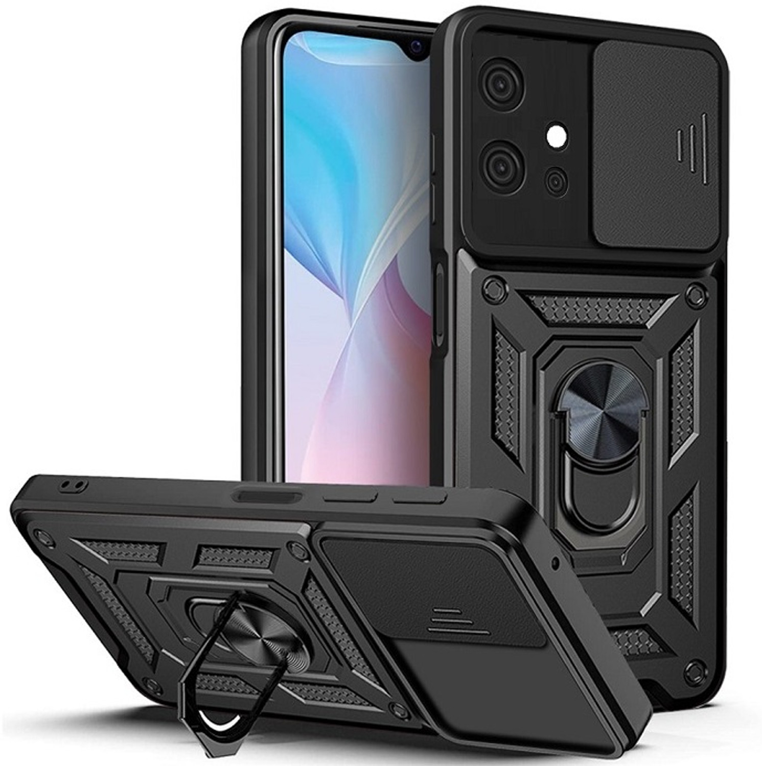Image of RUNICHA Back Cover for Vivo T1 5G, Vivo Y75, Vivo IQ00Z6, Vivo Y55
