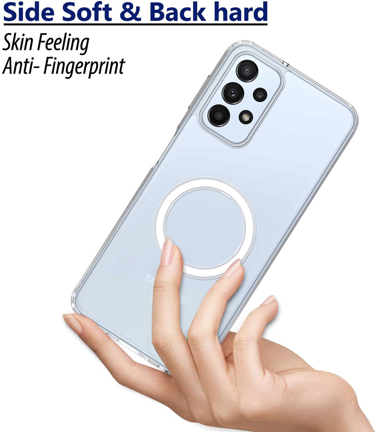 Plus Back Cover for Samsung Galaxy A23 - Image 5