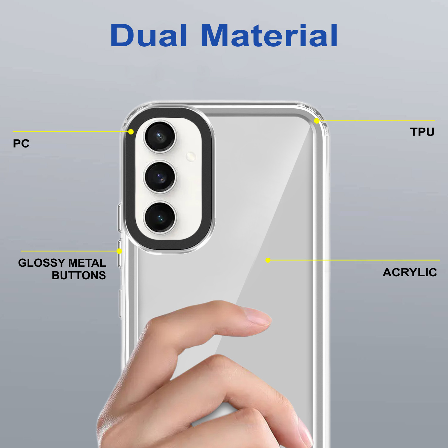 Image of Zapcase Back Cover for Samsung Galaxy A54 5G