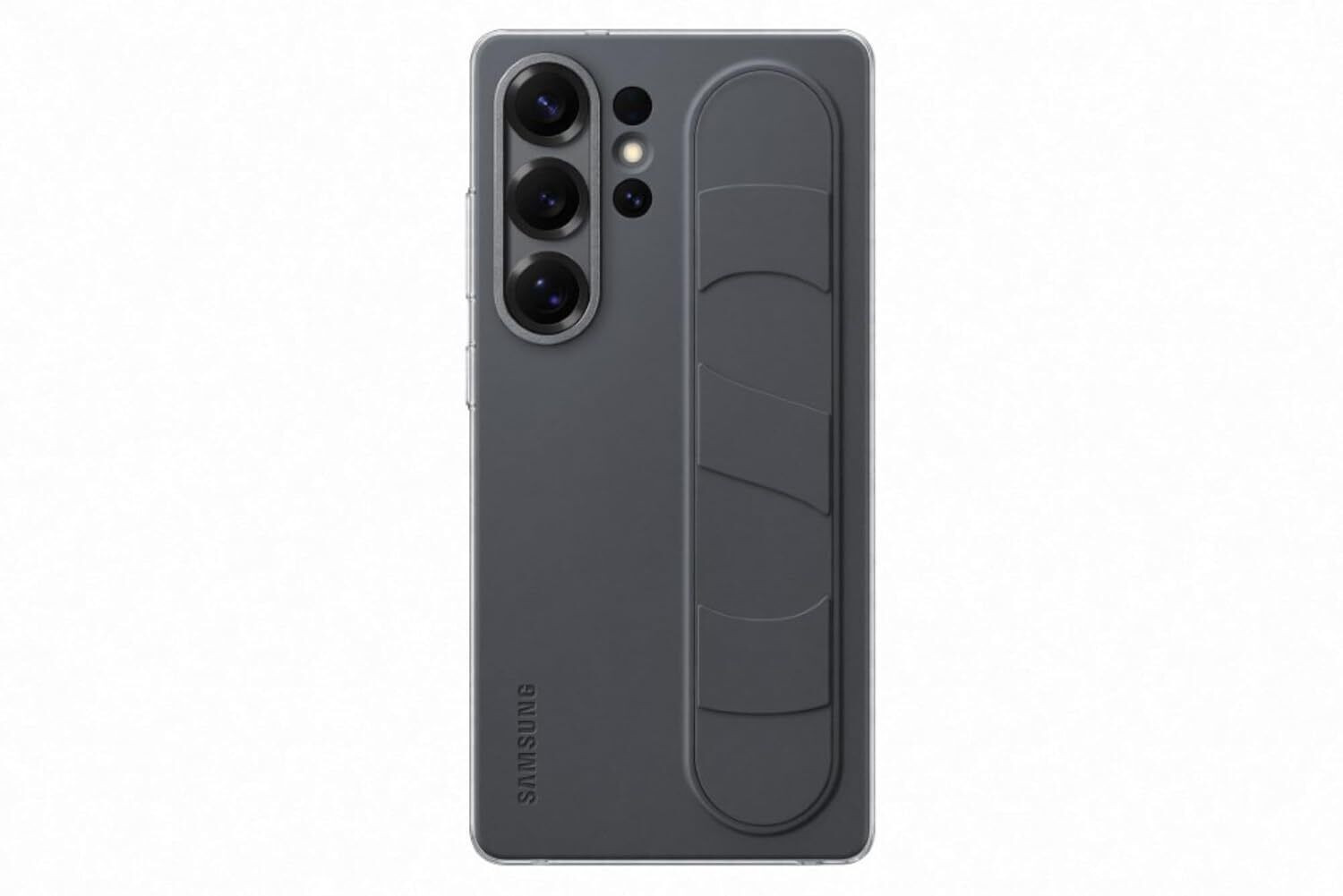 Image of Samsung Back Cover for SAMSUNG Galaxy S25 Ultra Standing Grip Case, Black