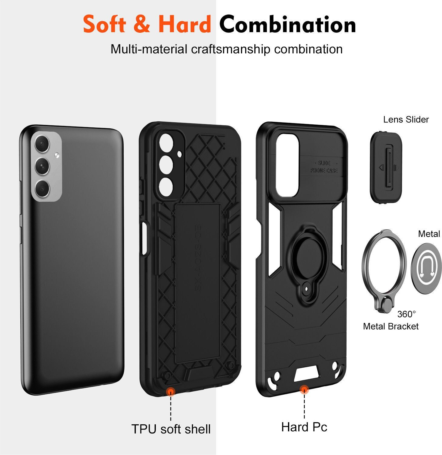 Image of YUWOO Back Cover for SAMSUNG Galaxy A55 5G