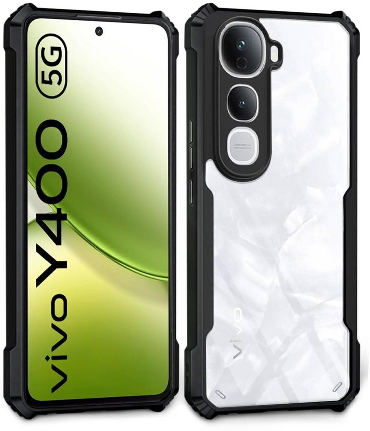 Aaralhub Back Cover for Vivo Y400 5G