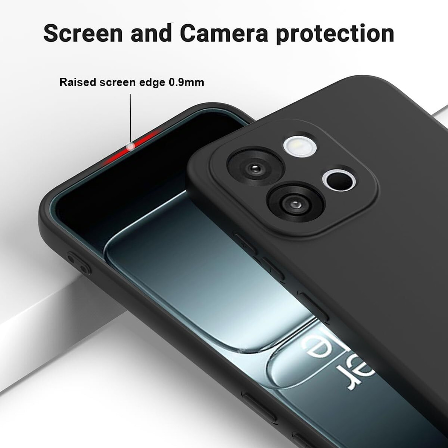Image of COVERLINE Back Cover for Oppo K13 5G Silicon Flexible Shockproof Anti Scratch Back Cover