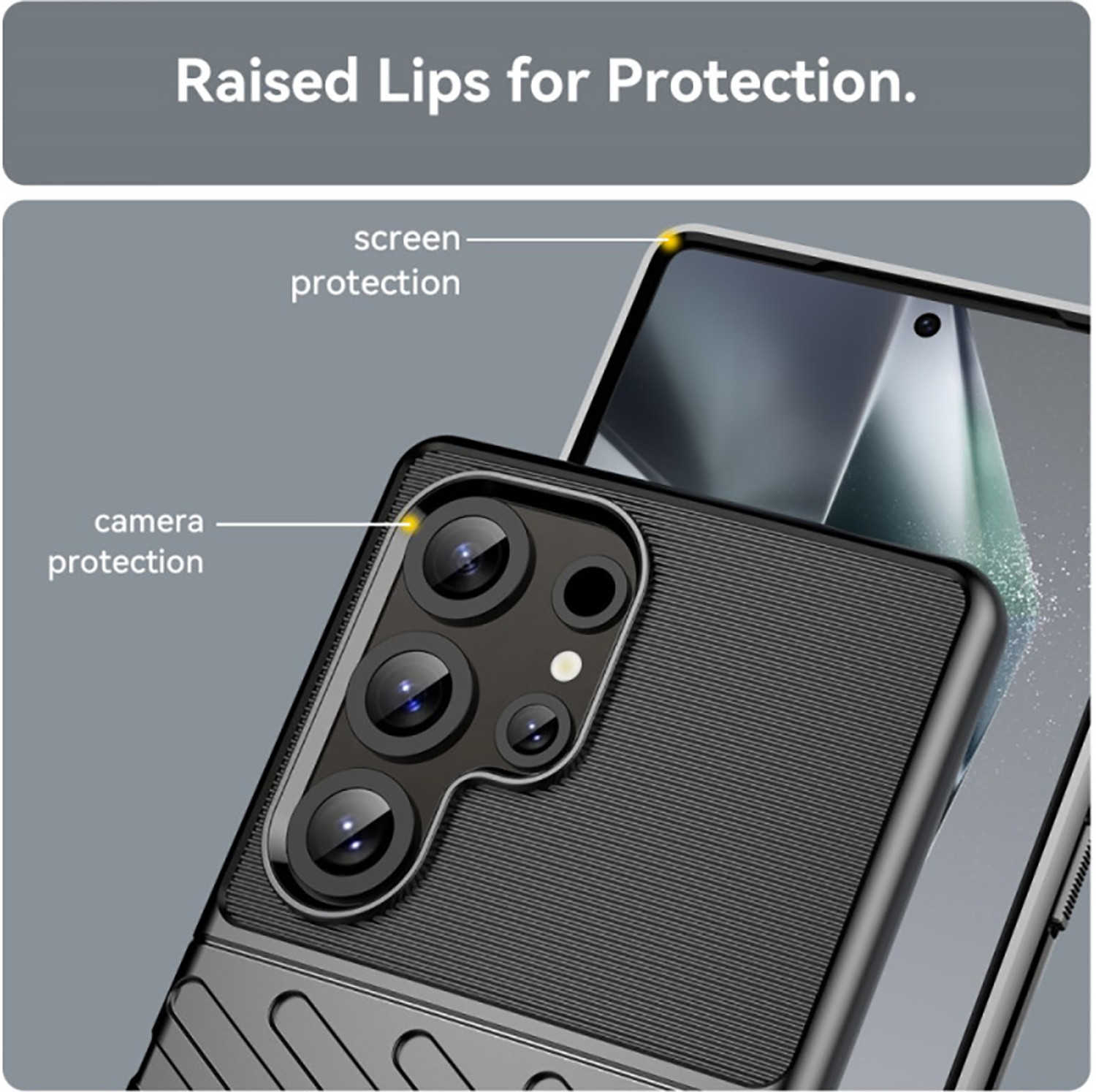 Image of Casotec Back Cover for Samsung Galaxy S25 Ultra 5G