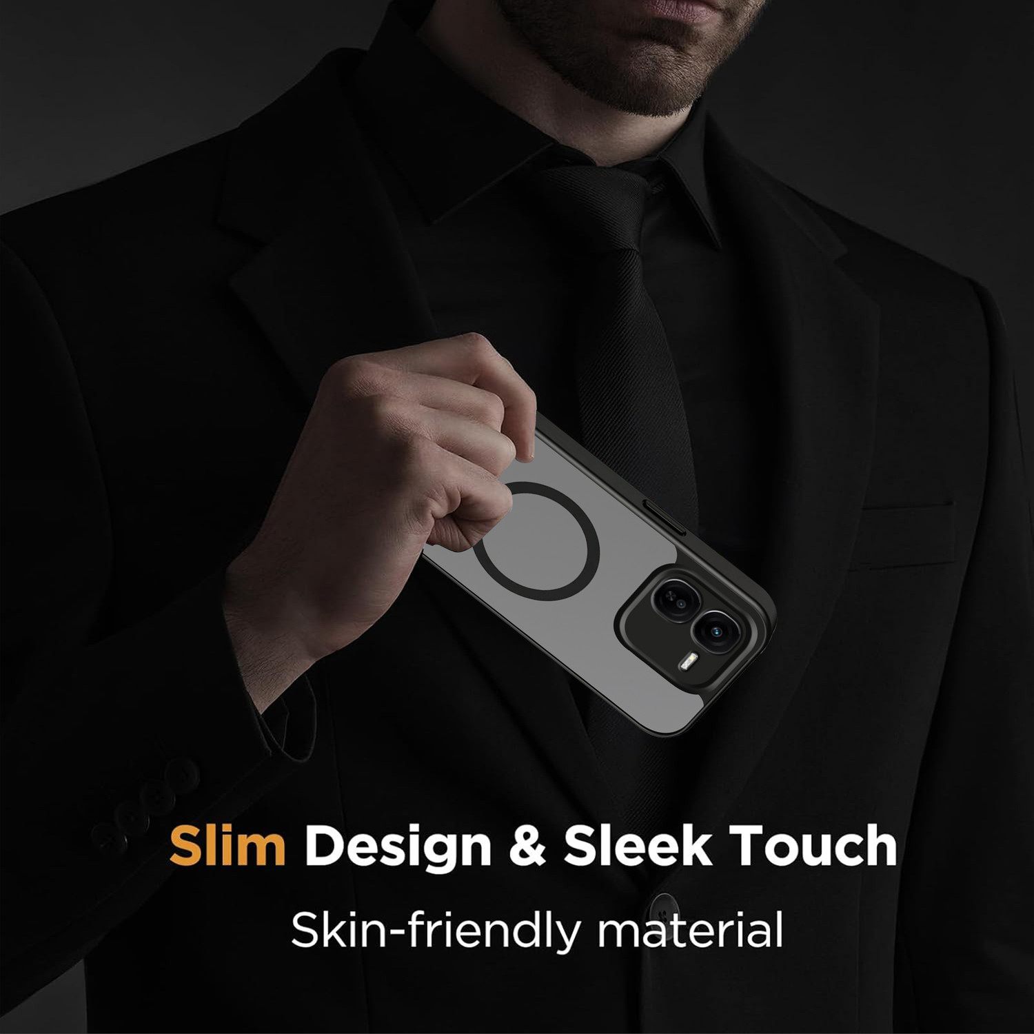 Image of SMARTPOCKET Back Cover for iQOO Z9x 5G