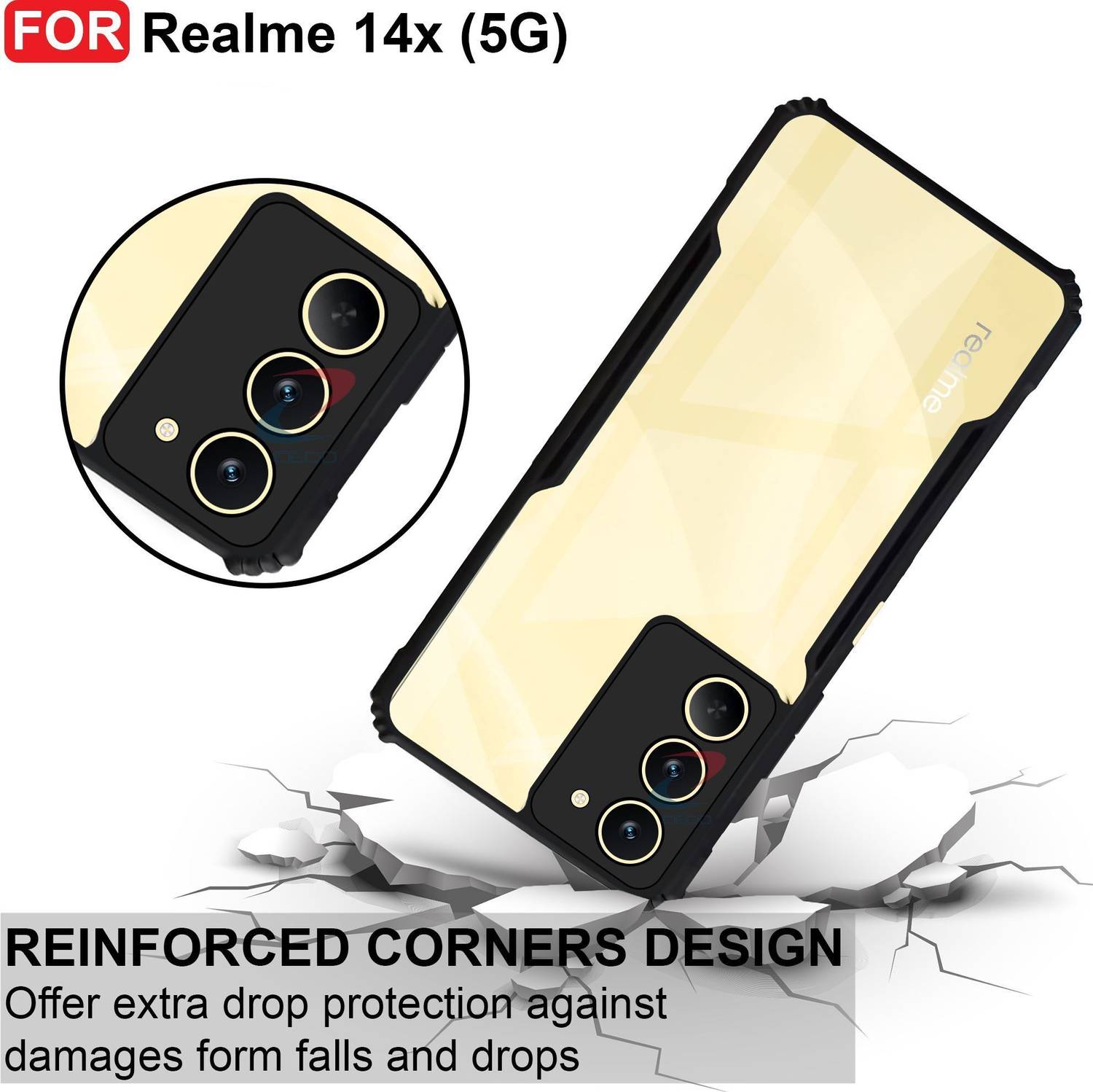 CEDO XPRO Back Cover for Realme 14x 5G, Realme P3x 5G - Image 3