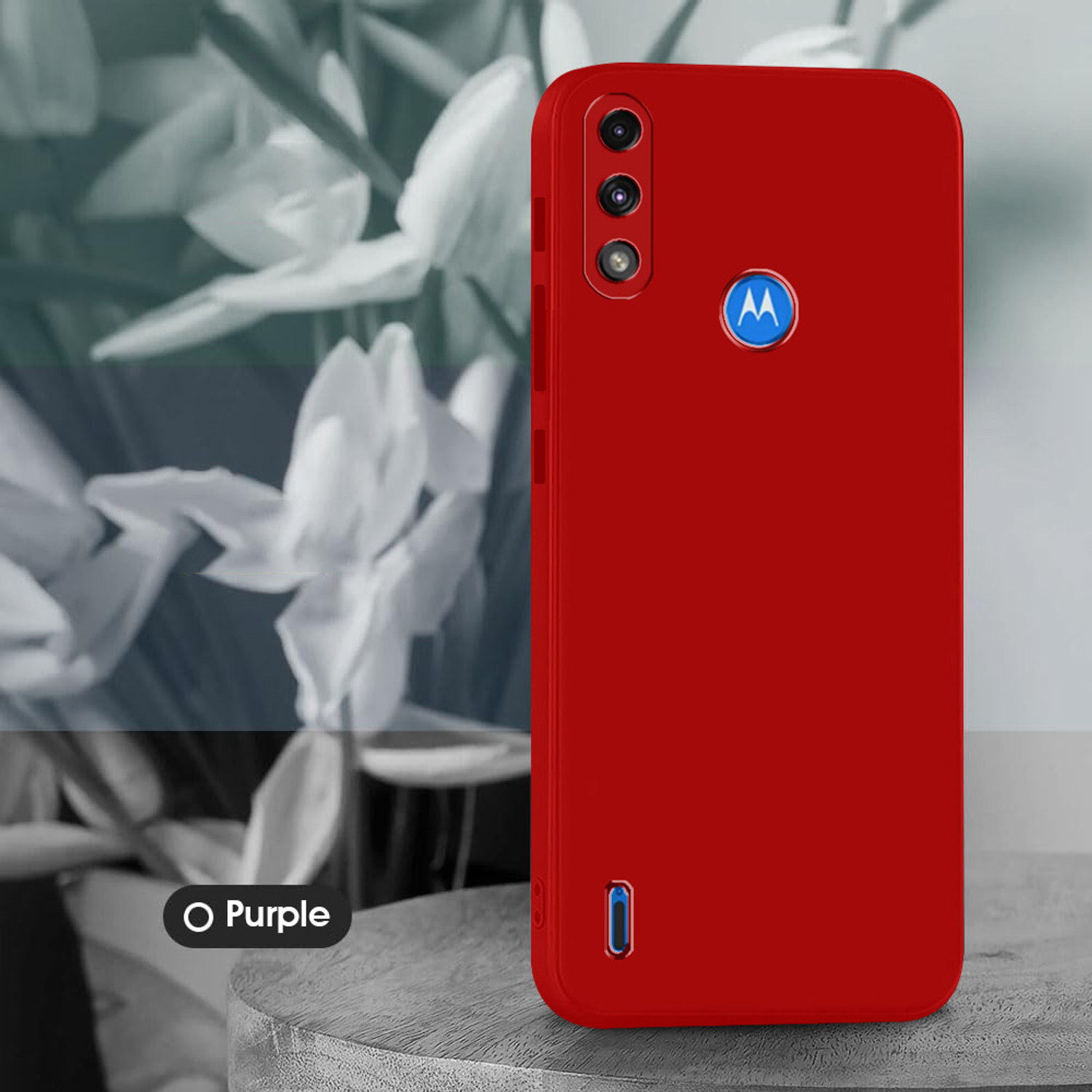 Image of Casotec Back Cover for Motorola Moto E7 Power 4G