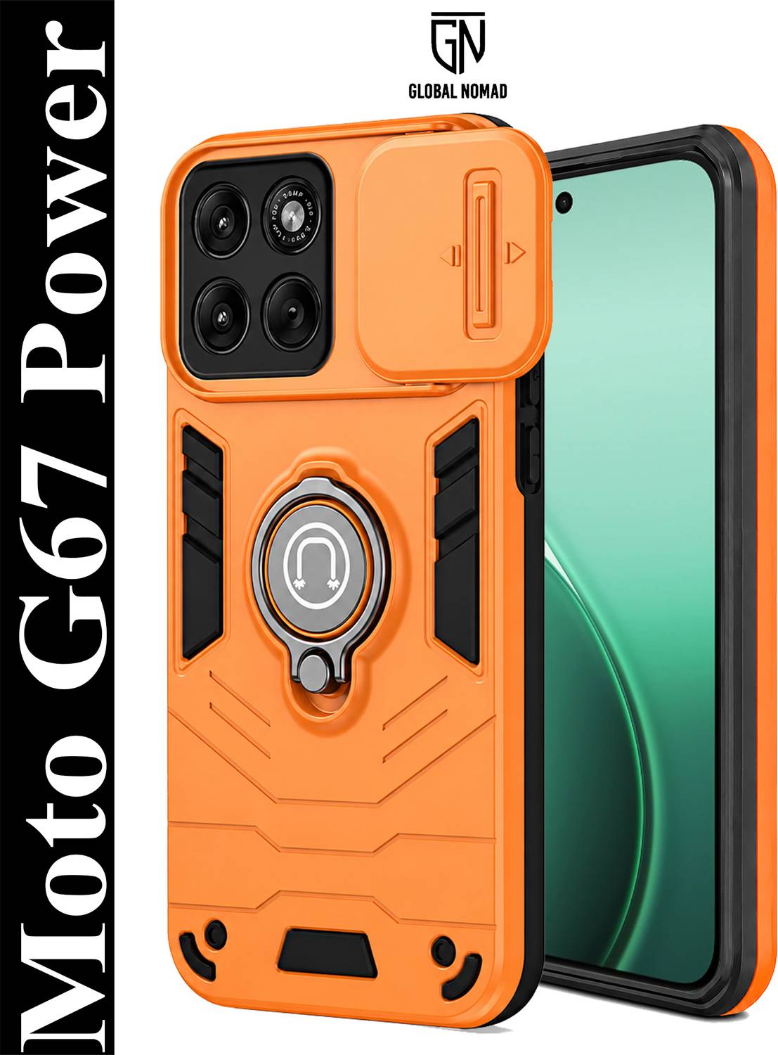 GLOBAL NOMAD Back Cover for Motorola G67 Power 5G - Image 2