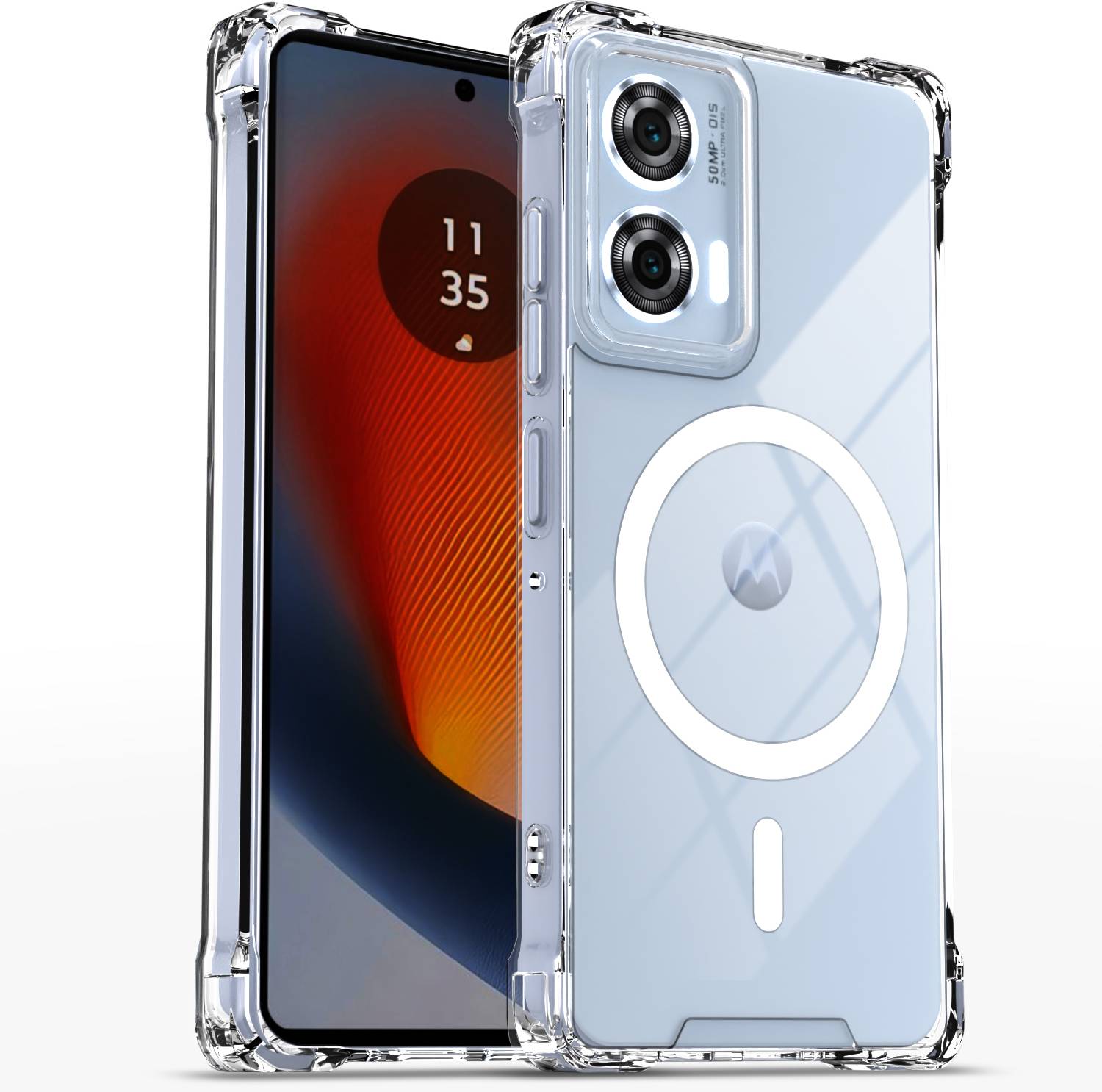 GLOBAL NOMAD Back Cover for Motorola Moto Edge 50 Fusion 5G , Motorola Moto G96 5G