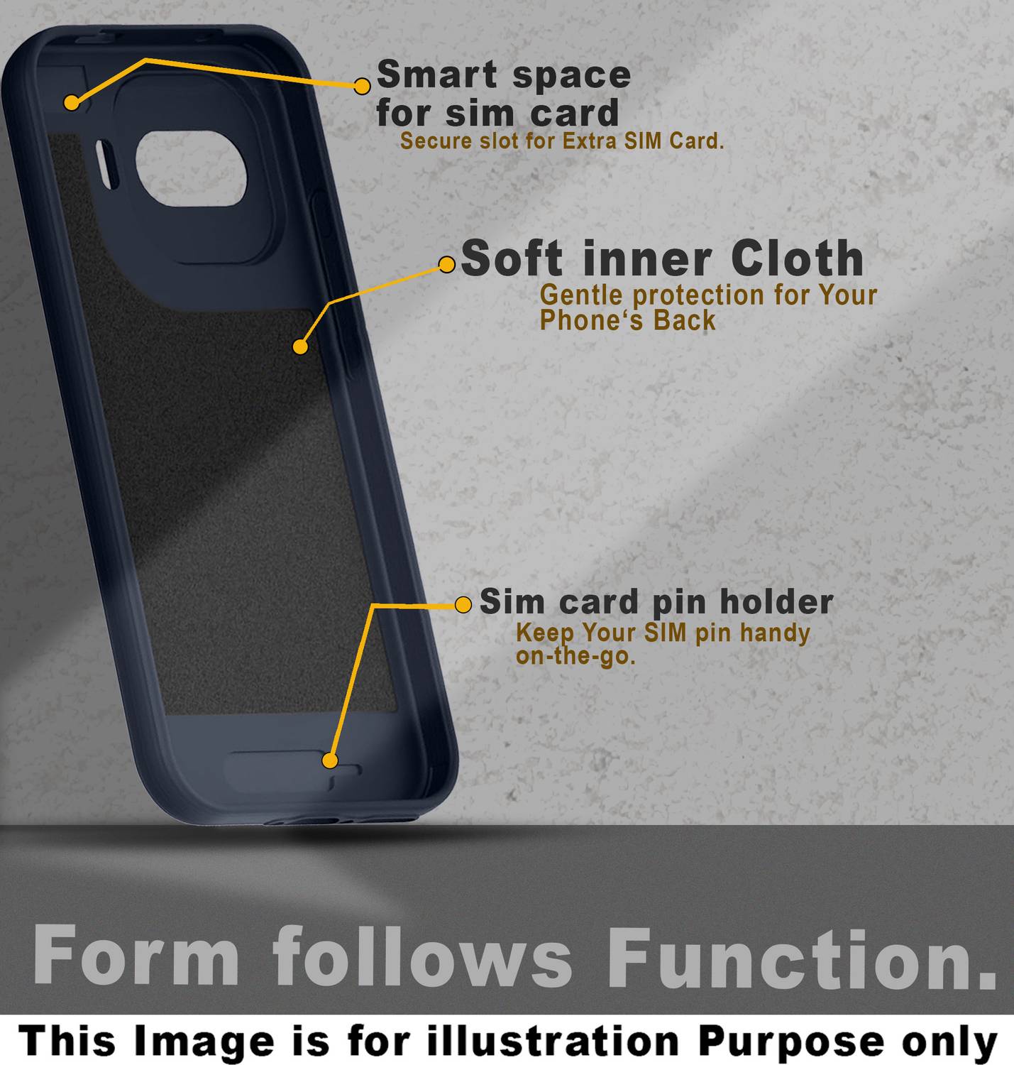 GLOBAL NOMAD Back Cover for vivo V70 FE Blue - Image 4
