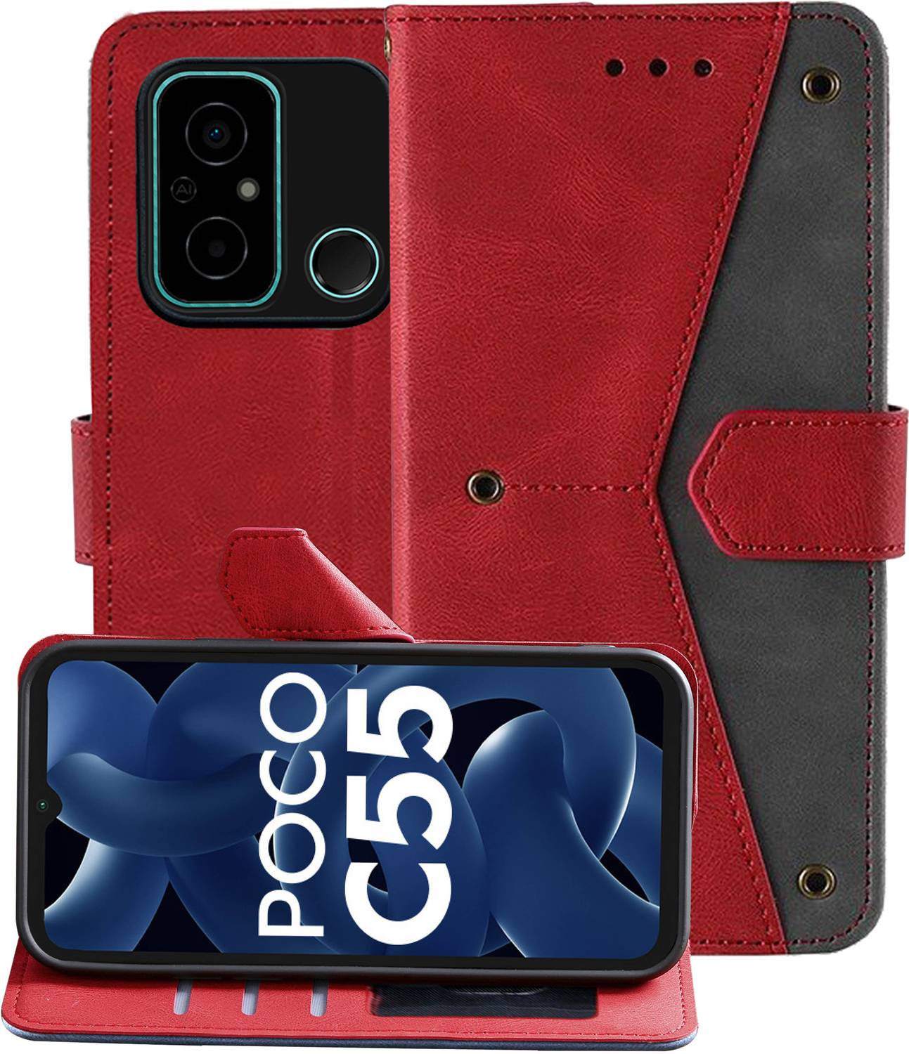Autofocus Back Cover for Poco C55