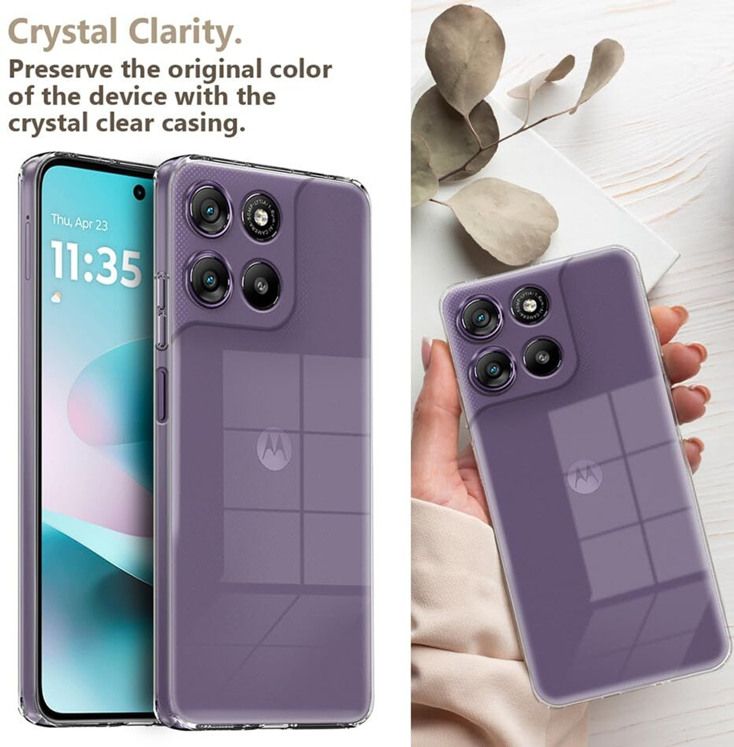 Image of Hamz Back Cover for Motorola G57 Power 5G