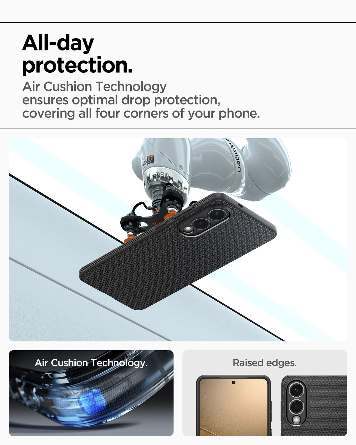 Image of Spigen Liquid Air Back Cover for Samsung Galaxy S25 Edge