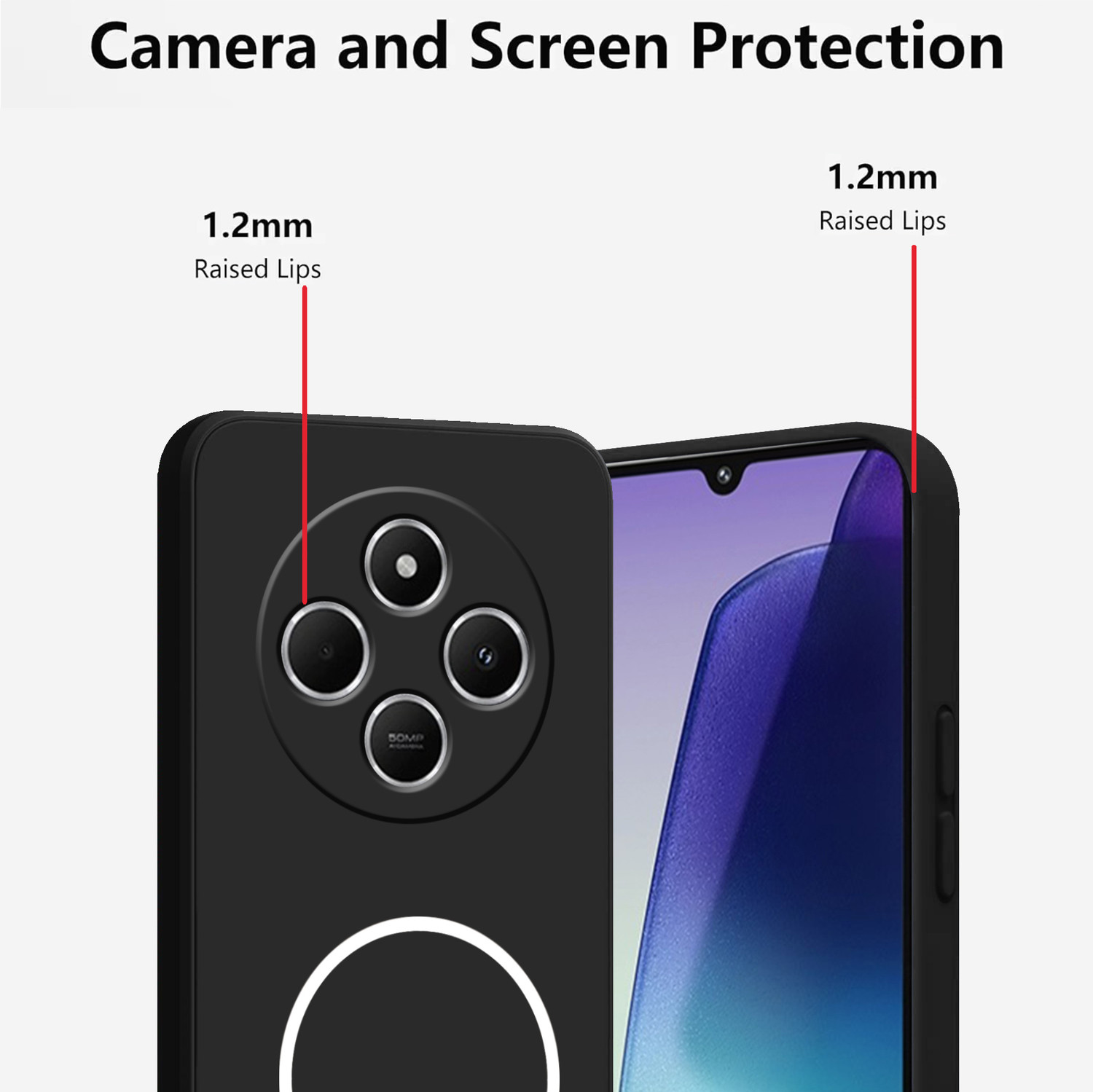 Image of Forego Back Cover for REDMI A4 5G