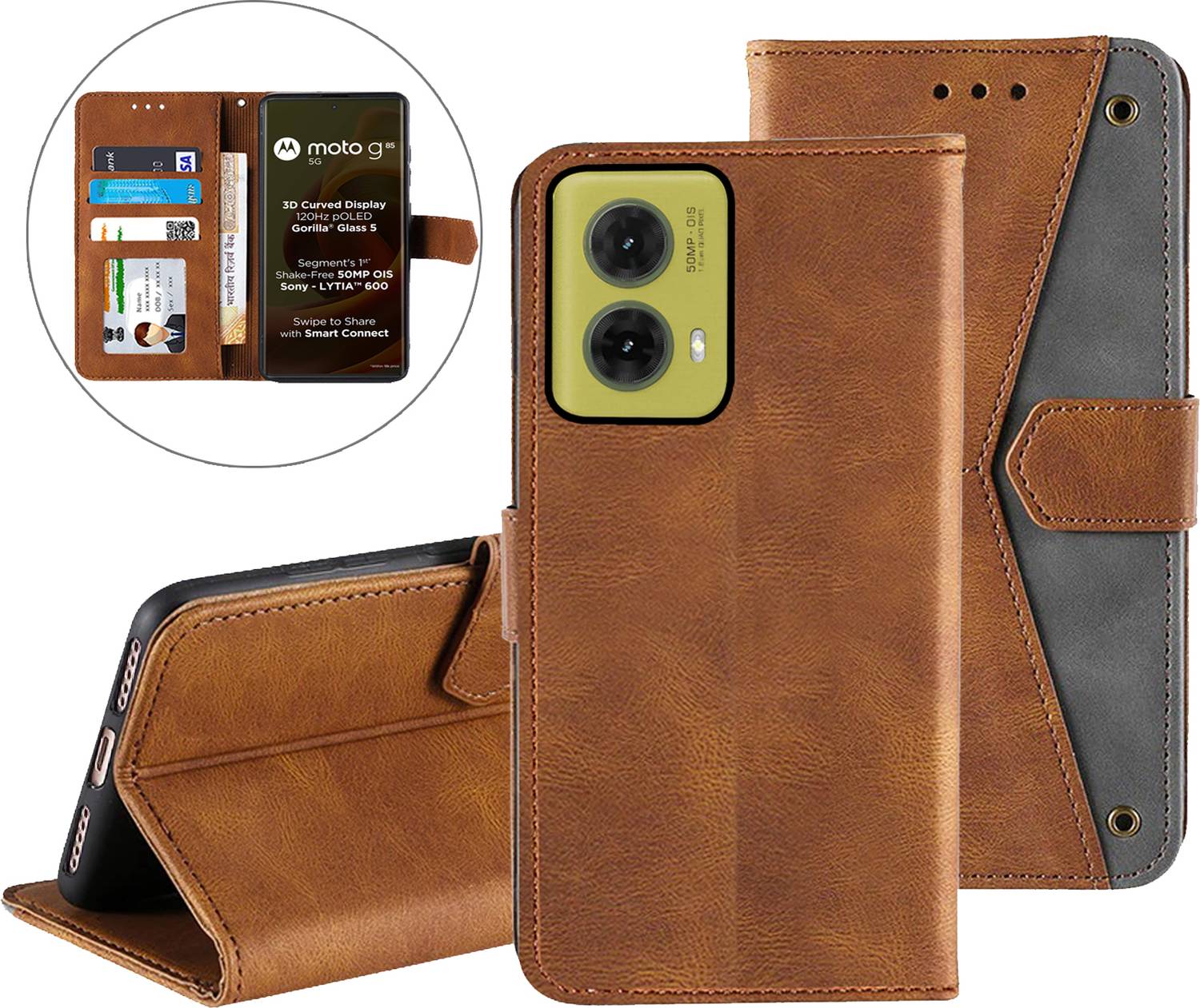 Autofocus Back Cover for MOTOROLA G85 5G
