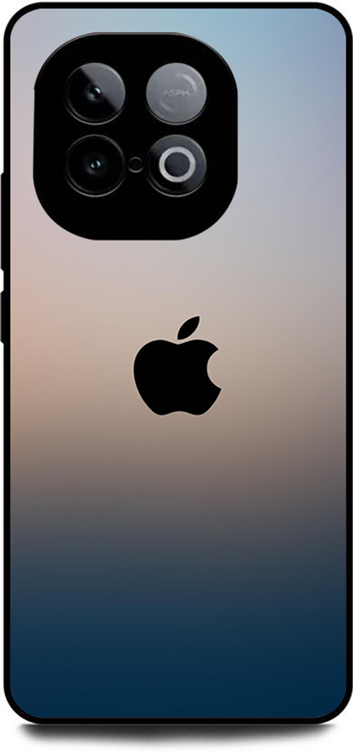 Image of Verax Back Cover for IQOO Neo 10 ( APPLE LOGO,IPHONE LOGO,LOGO CUT,APPLE IPHONE LOGO )