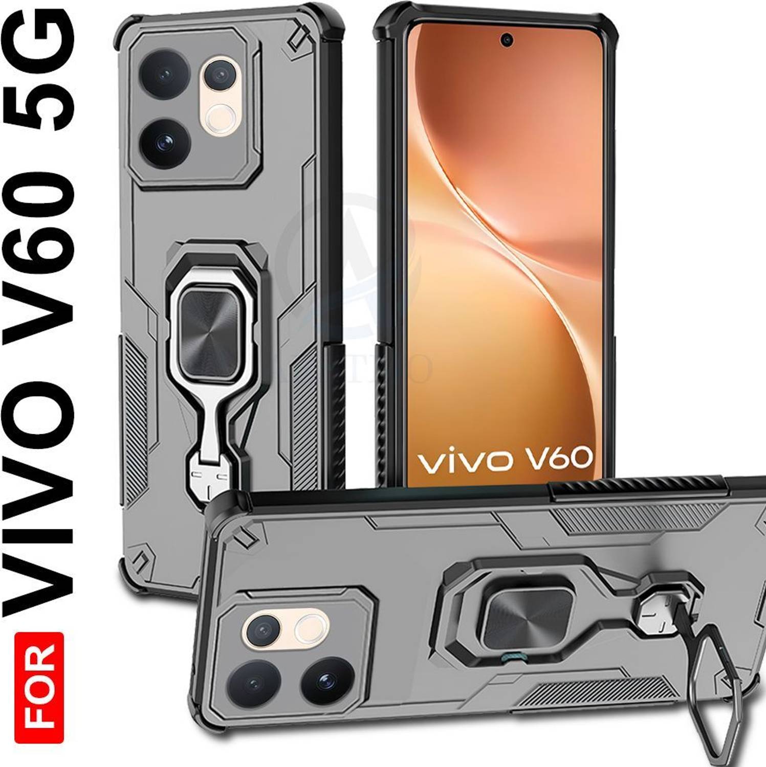 AESTMO Back Cover for Vivo V60 5G