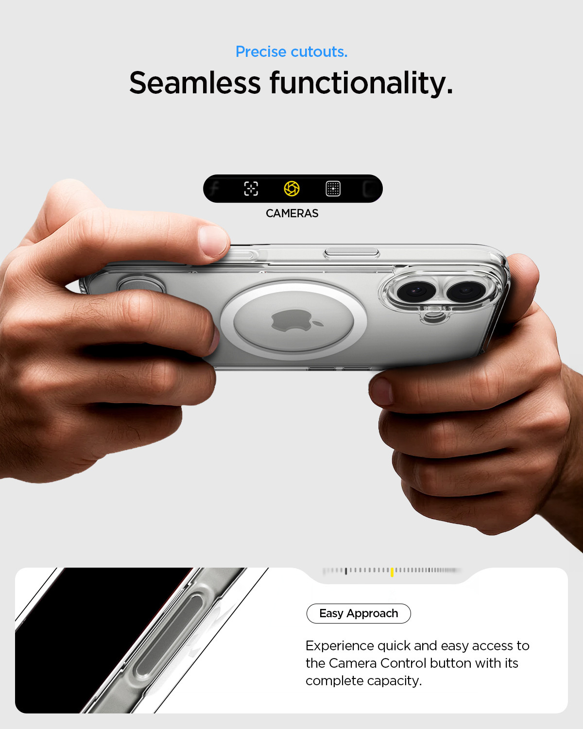 Image of Spigen Ultra Hybrid S MagFit Back Cover for iPhone 17