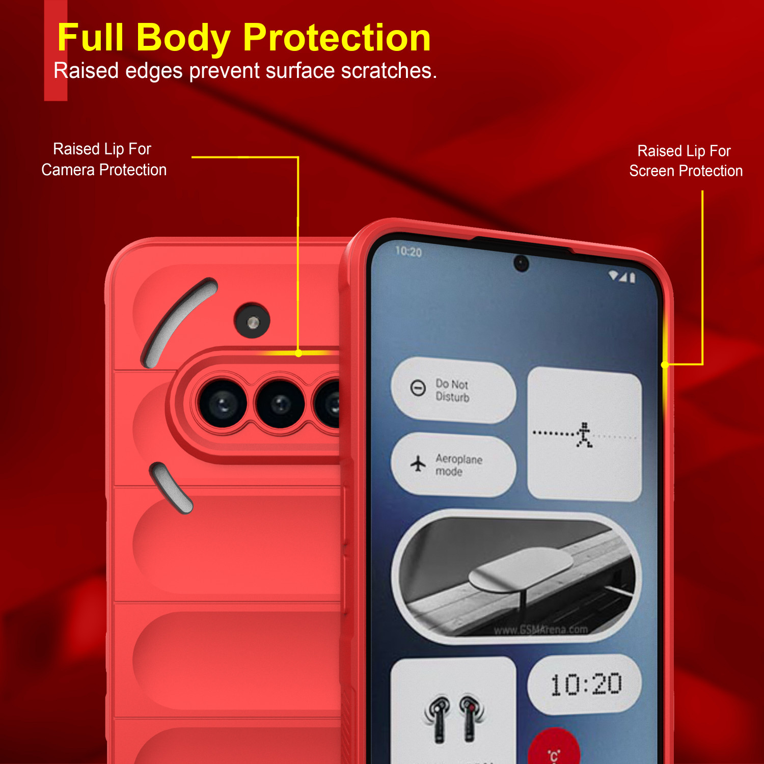 Image of GLOBAL NOMAD Back Cover for Nothing Phone (3a)