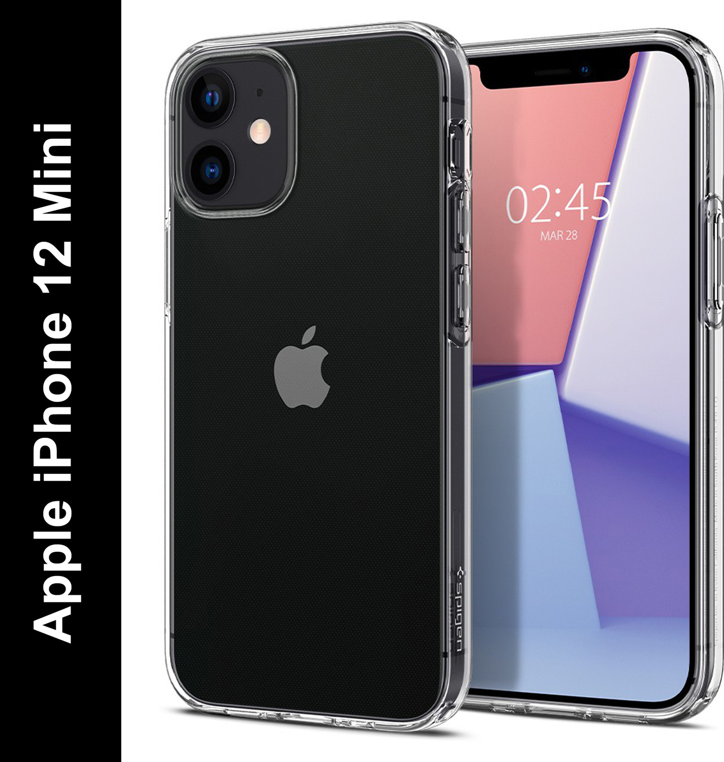 Image of Spigen Liquid Crystal Back Cover for Apple iPhone 12 mini