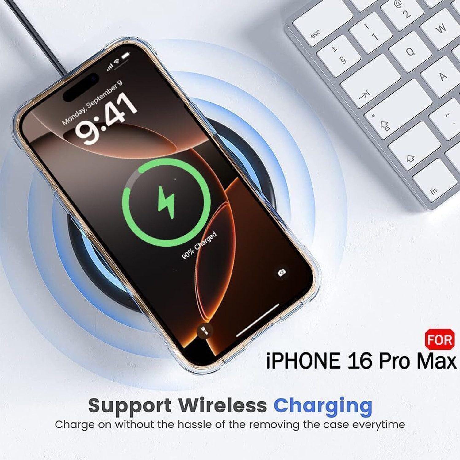 Image of Flipkart SmartBuy Back Cover for Apple iPhone 16 Pro Max