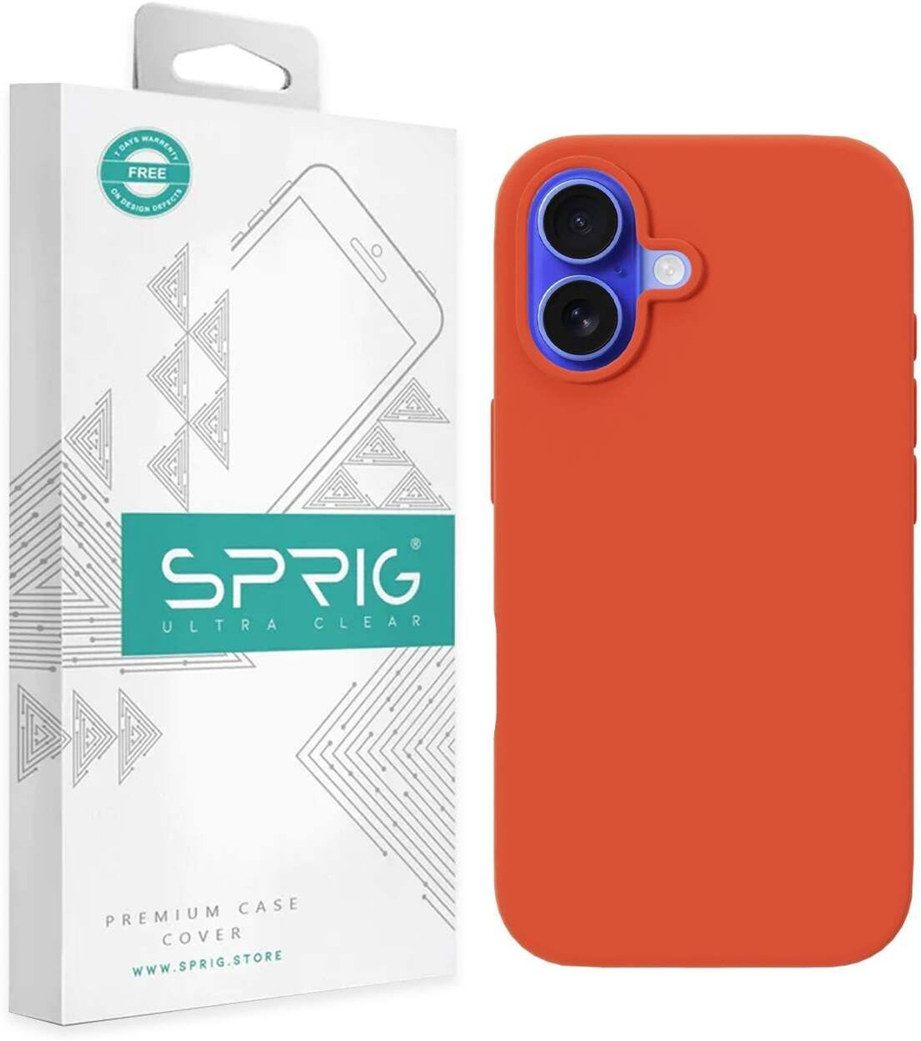 Image of Sprig Back Cover for Apple iPhone 16, iPhone 16