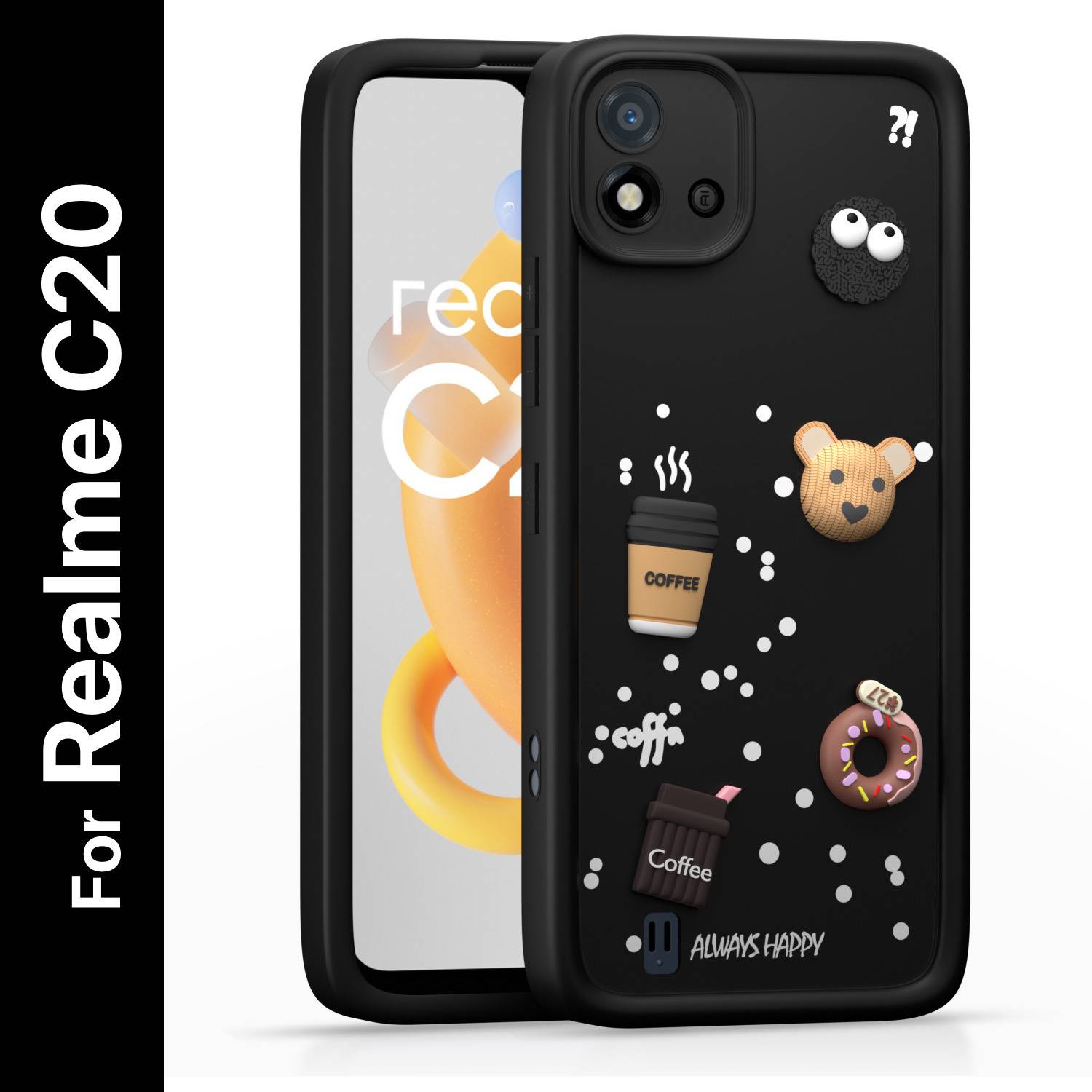GLOBAL NOMAD Back Cover for Realme C20